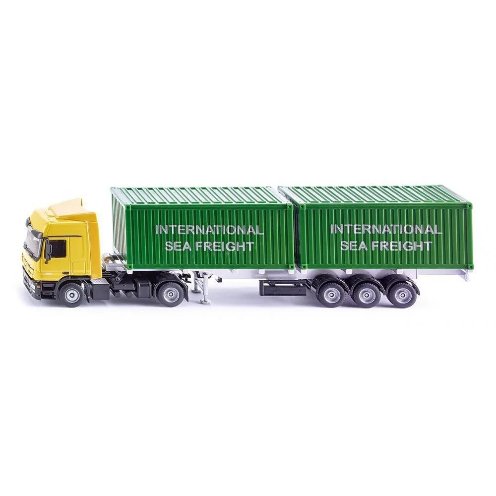 Siku 1:50 Mercedes Actros with 2 Containers