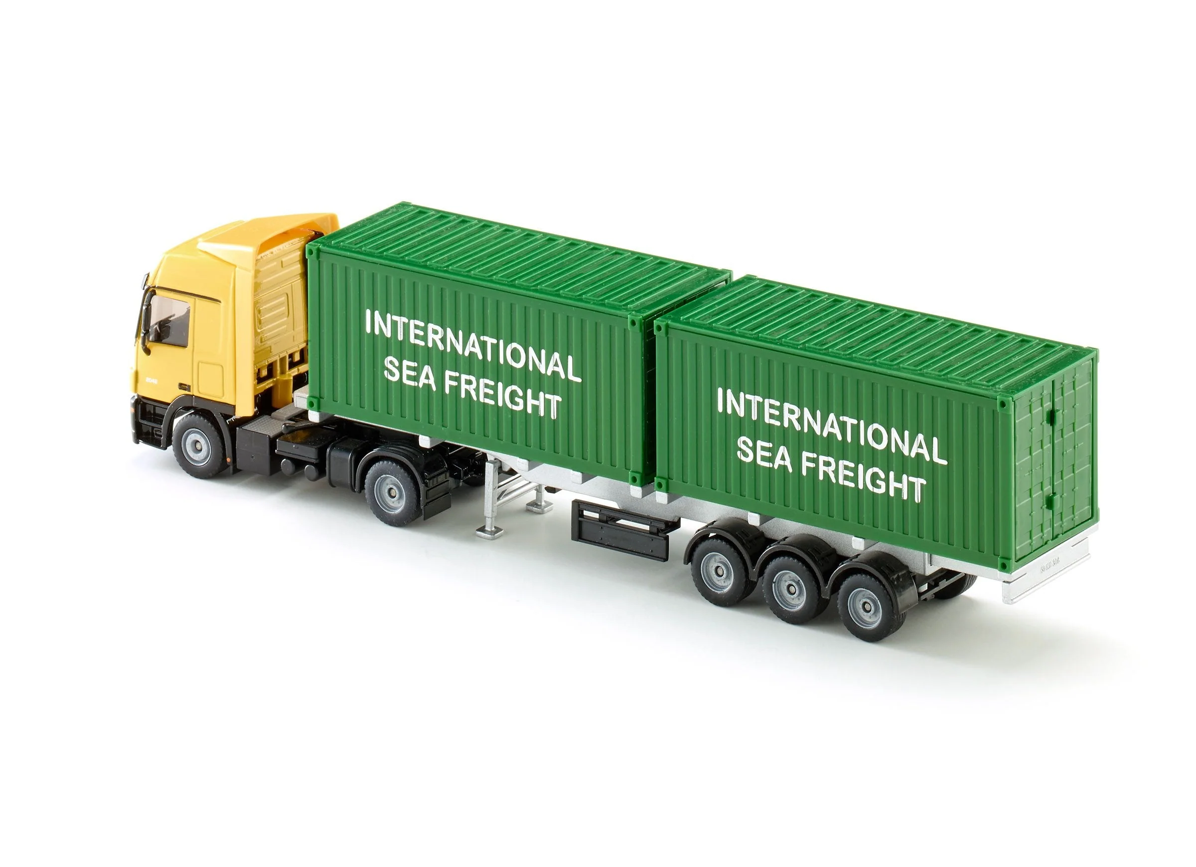 Siku 1:50 Mercedes Actros with 2 Containers - Image 10