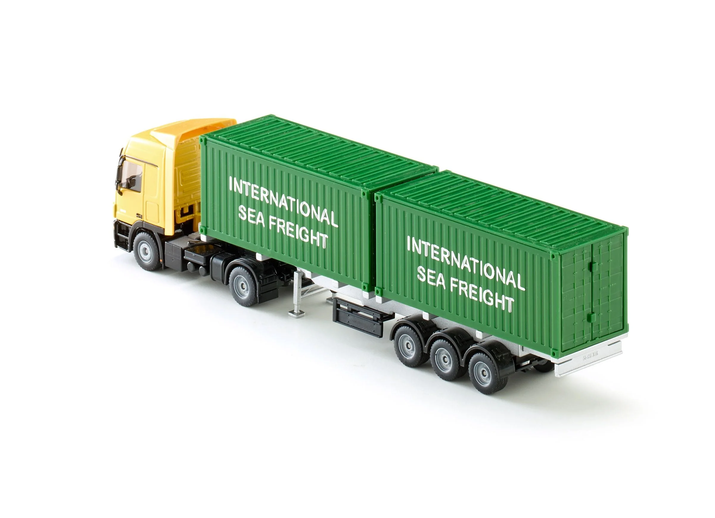 Siku 1:50 Mercedes Actros with 2 Containers - Image 11