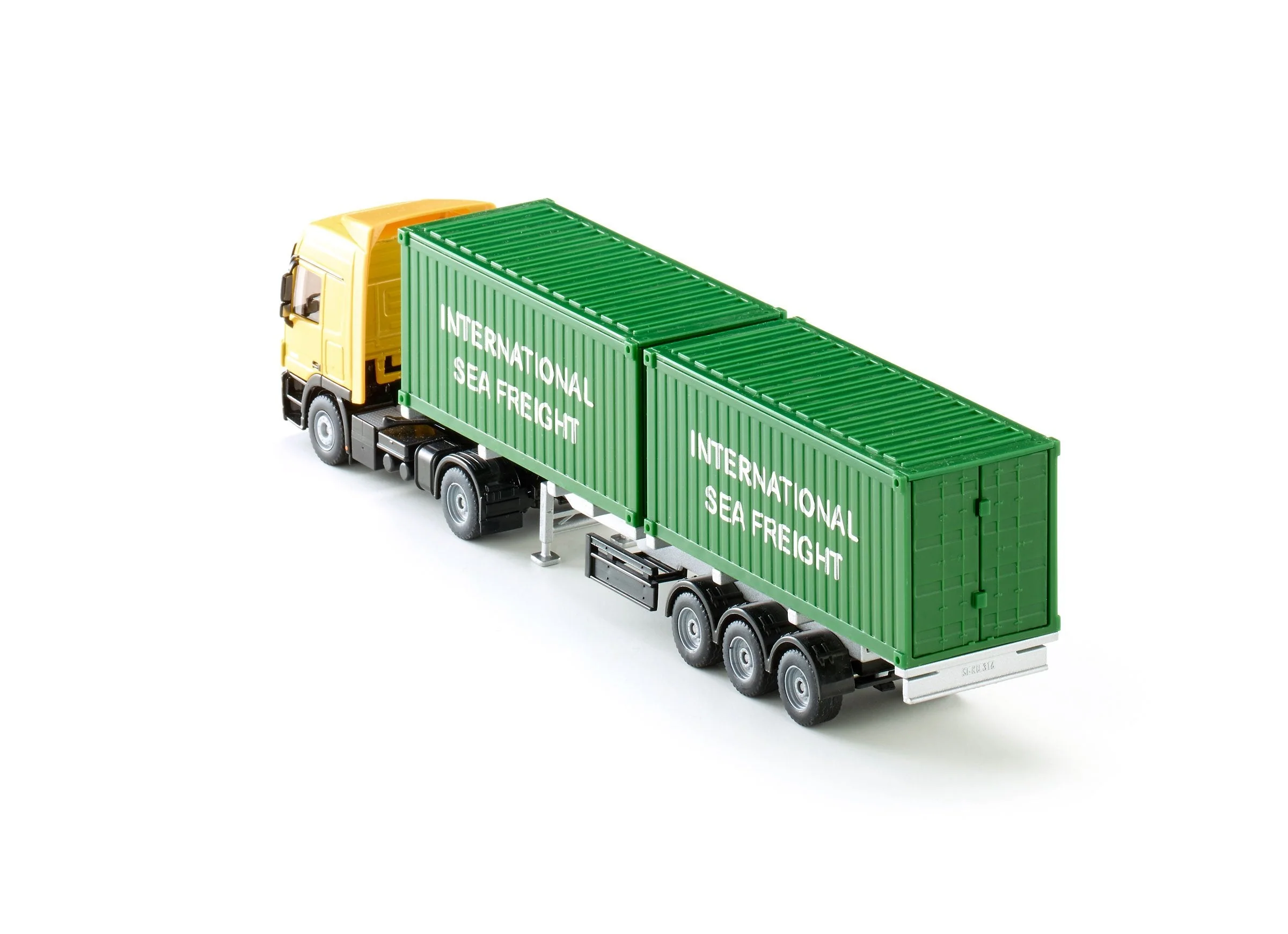 Siku 1:50 Mercedes Actros with 2 Containers - Image 12