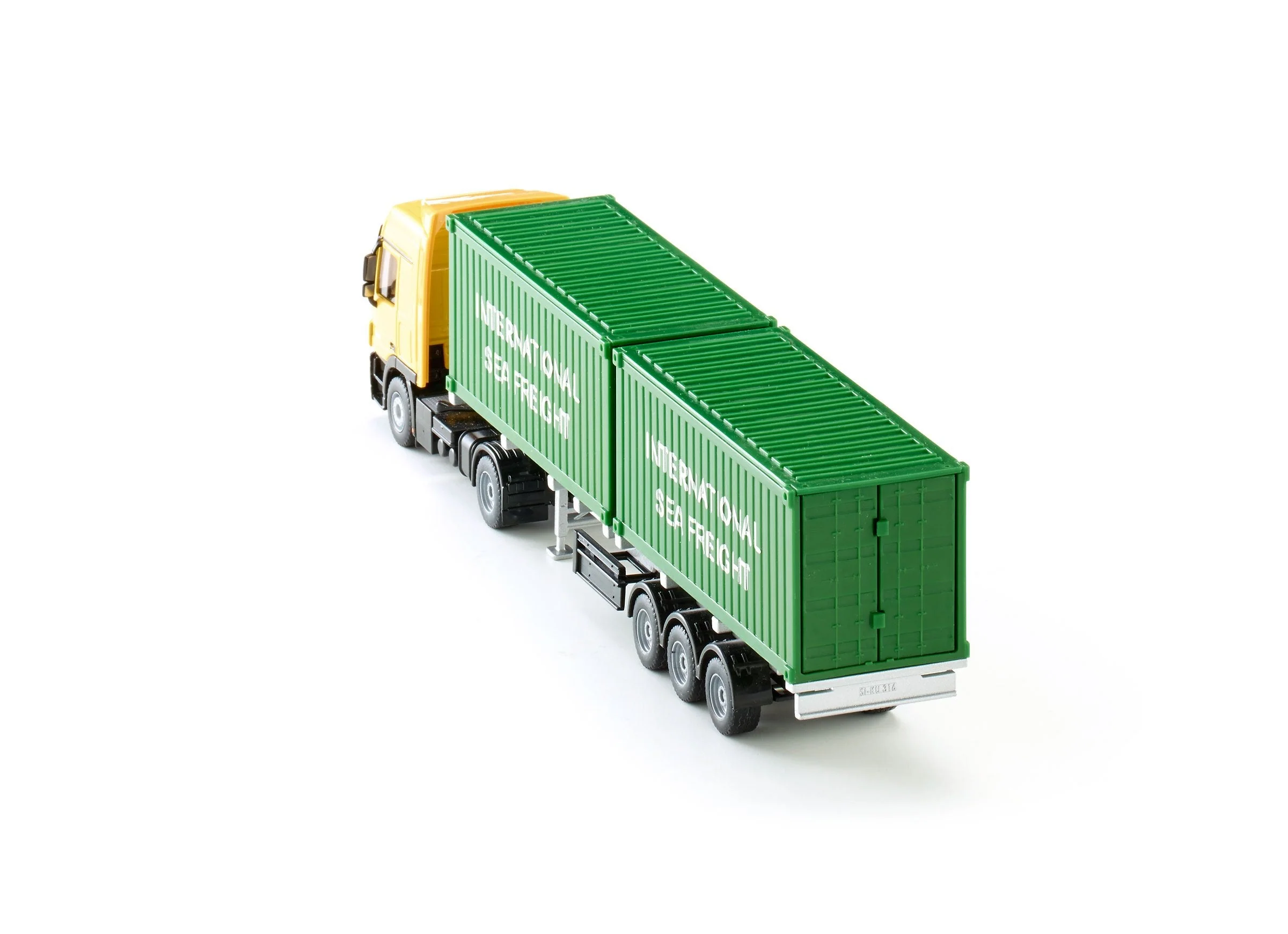 Siku 1:50 Mercedes Actros with 2 Containers - Image 13