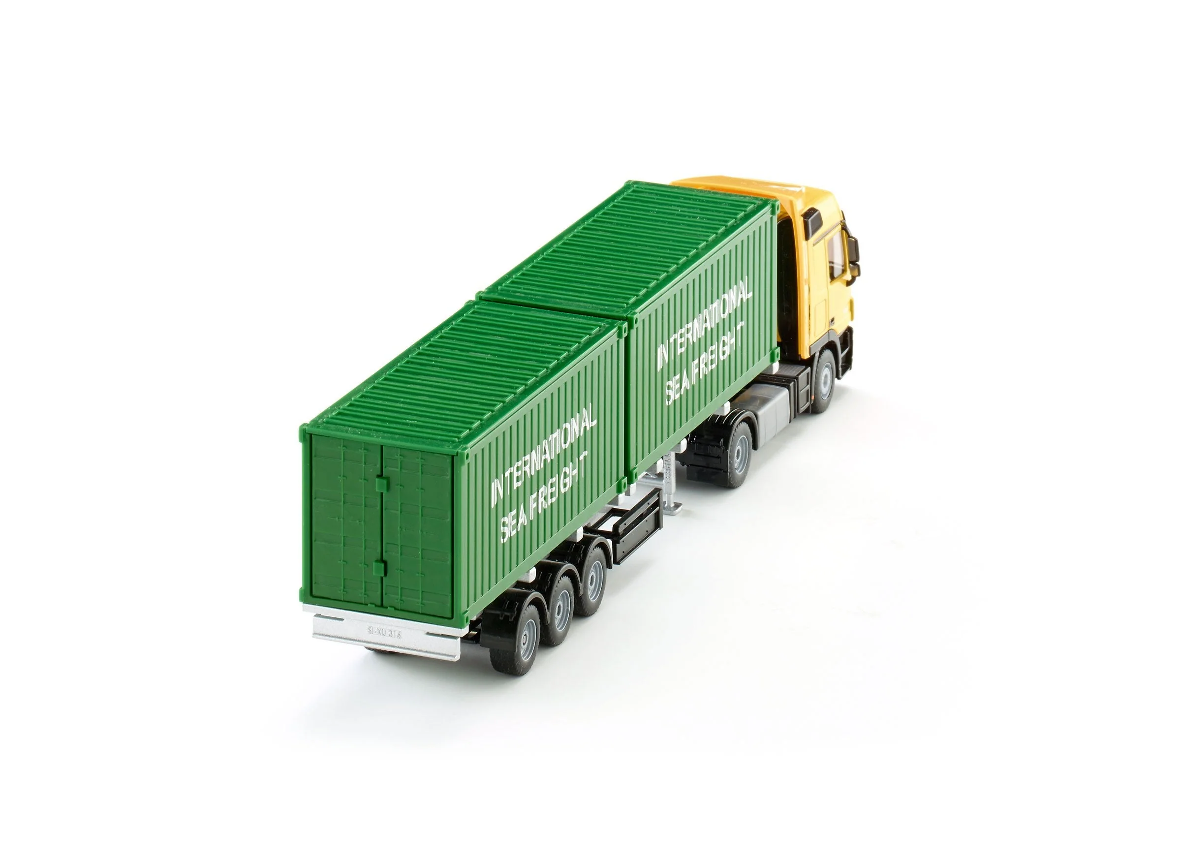 Siku 1:50 Mercedes Actros with 2 Containers - Image 17