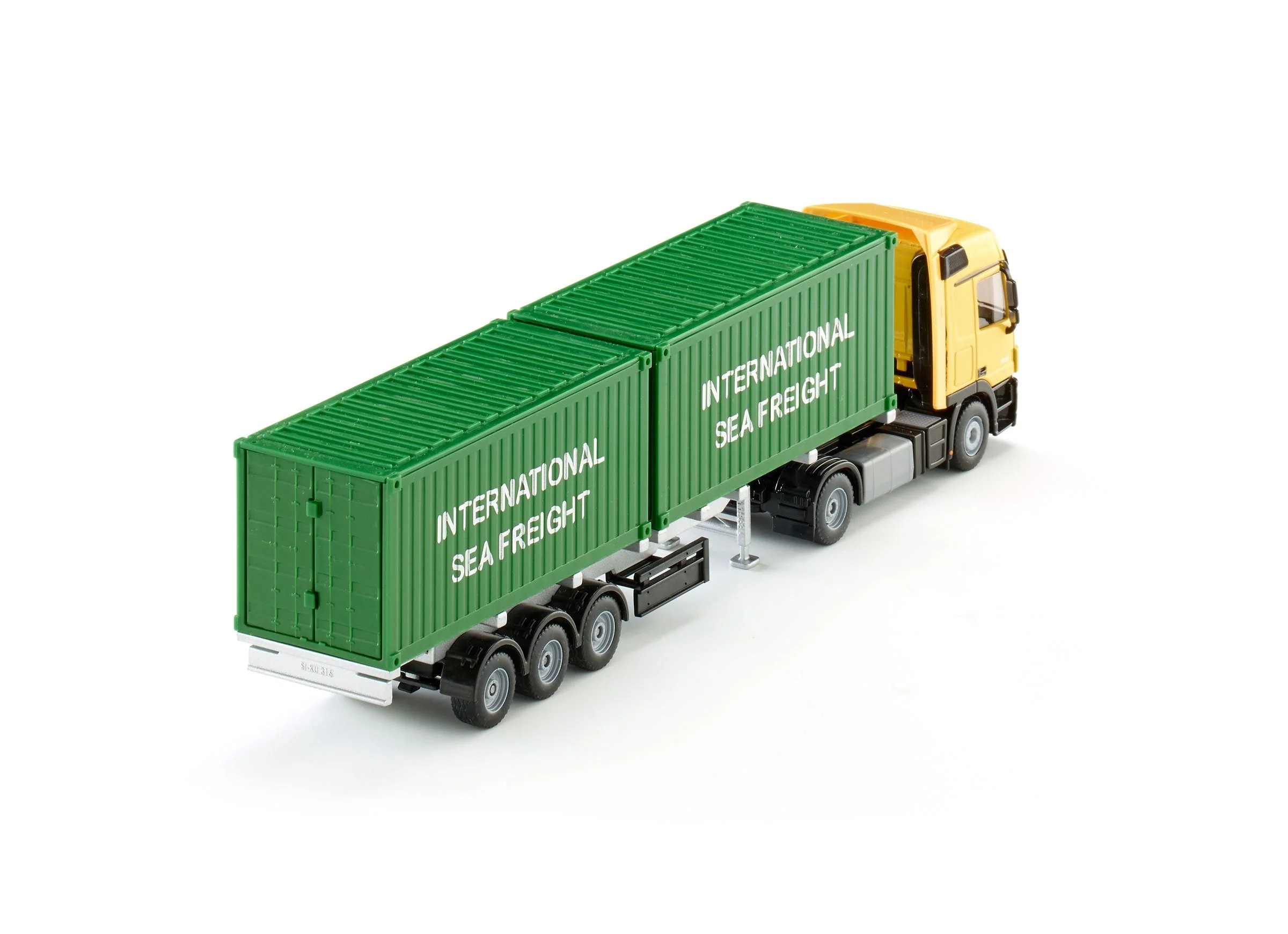 Siku 1:50 Mercedes Actros with 2 Containers - Image 18