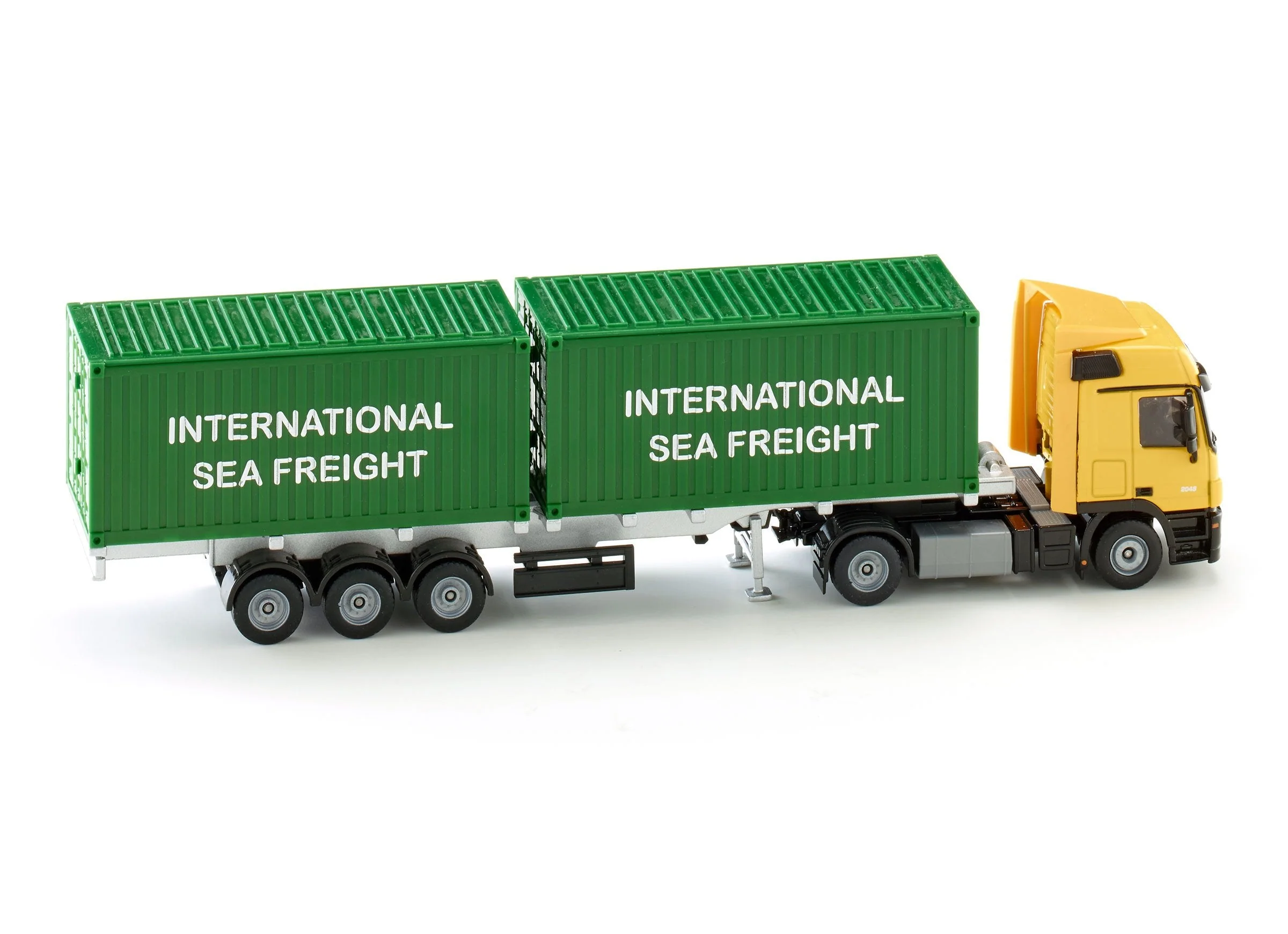 Siku 1:50 Mercedes Actros with 2 Containers - Image 22