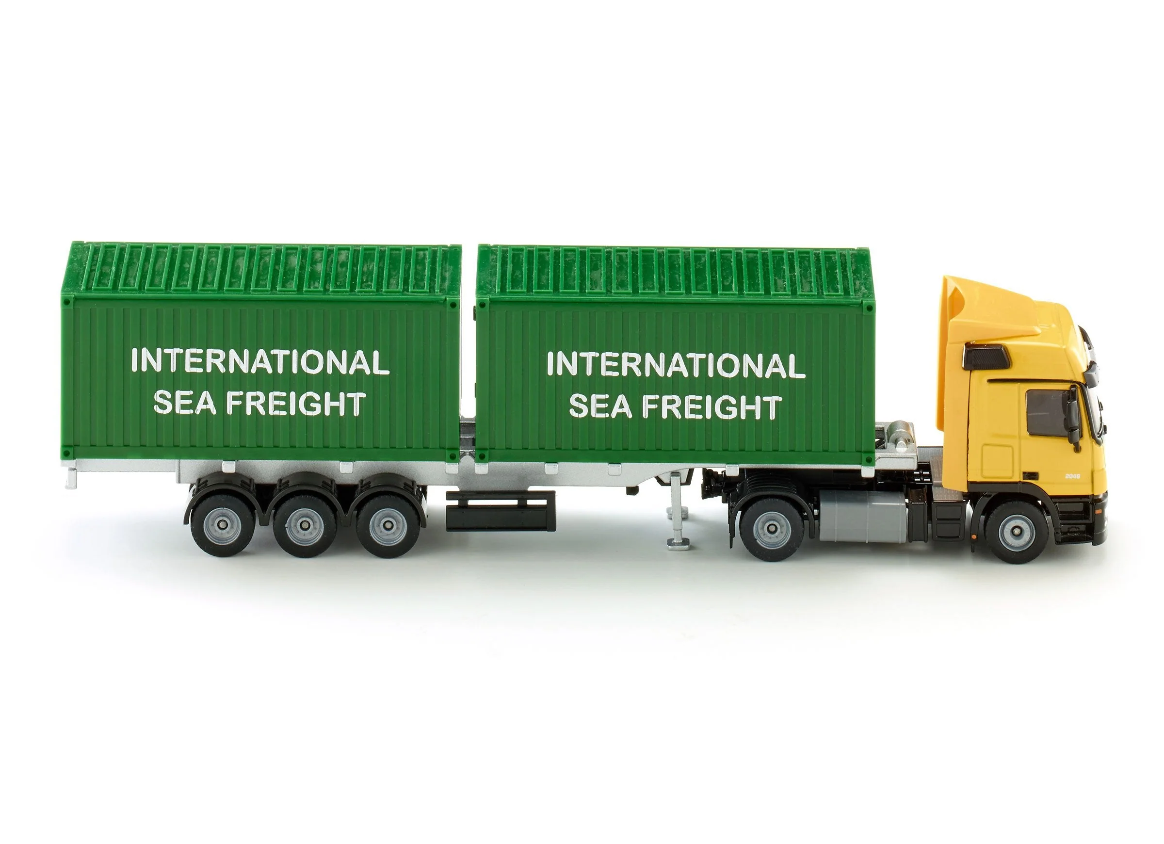 Siku 1:50 Mercedes Actros with 2 Containers - Image 23