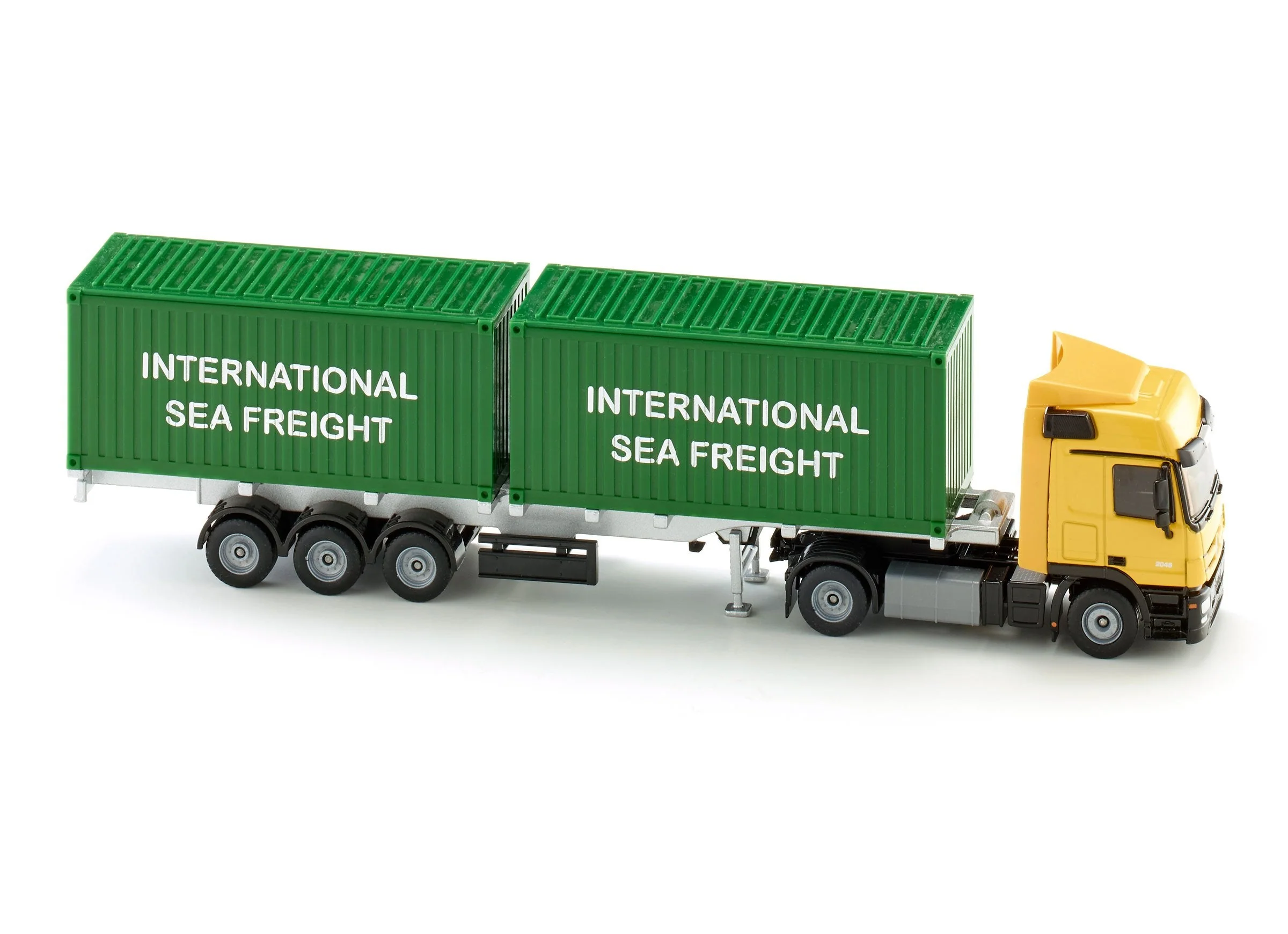 Siku 1:50 Mercedes Actros with 2 Containers - Image 24