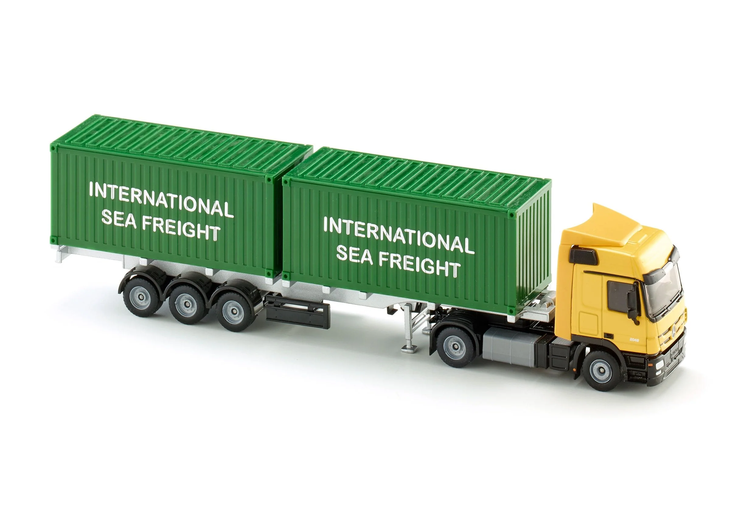 Siku 1:50 Mercedes Actros with 2 Containers - Image 25