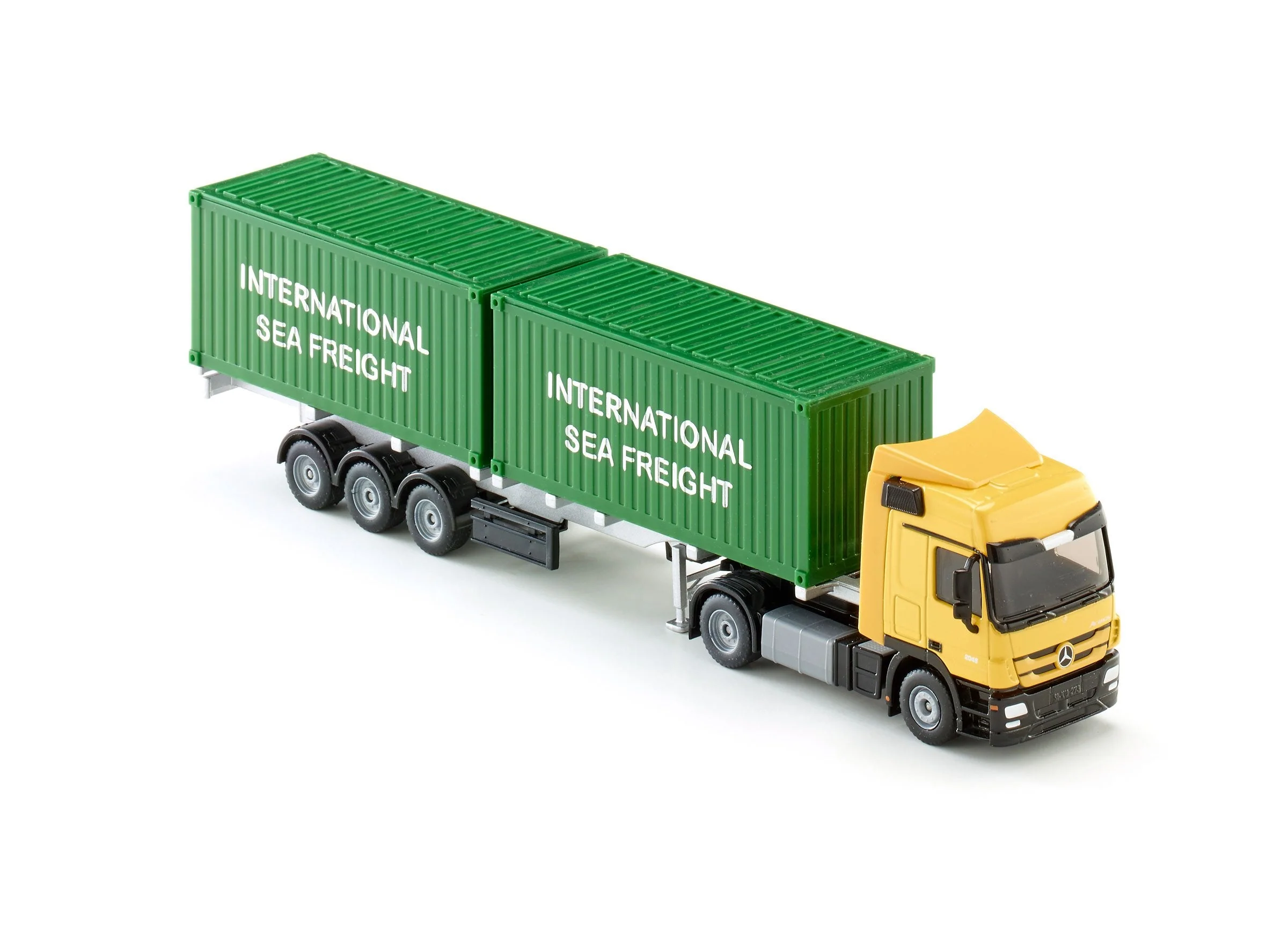 Siku 1:50 Mercedes Actros with 2 Containers - Image 27