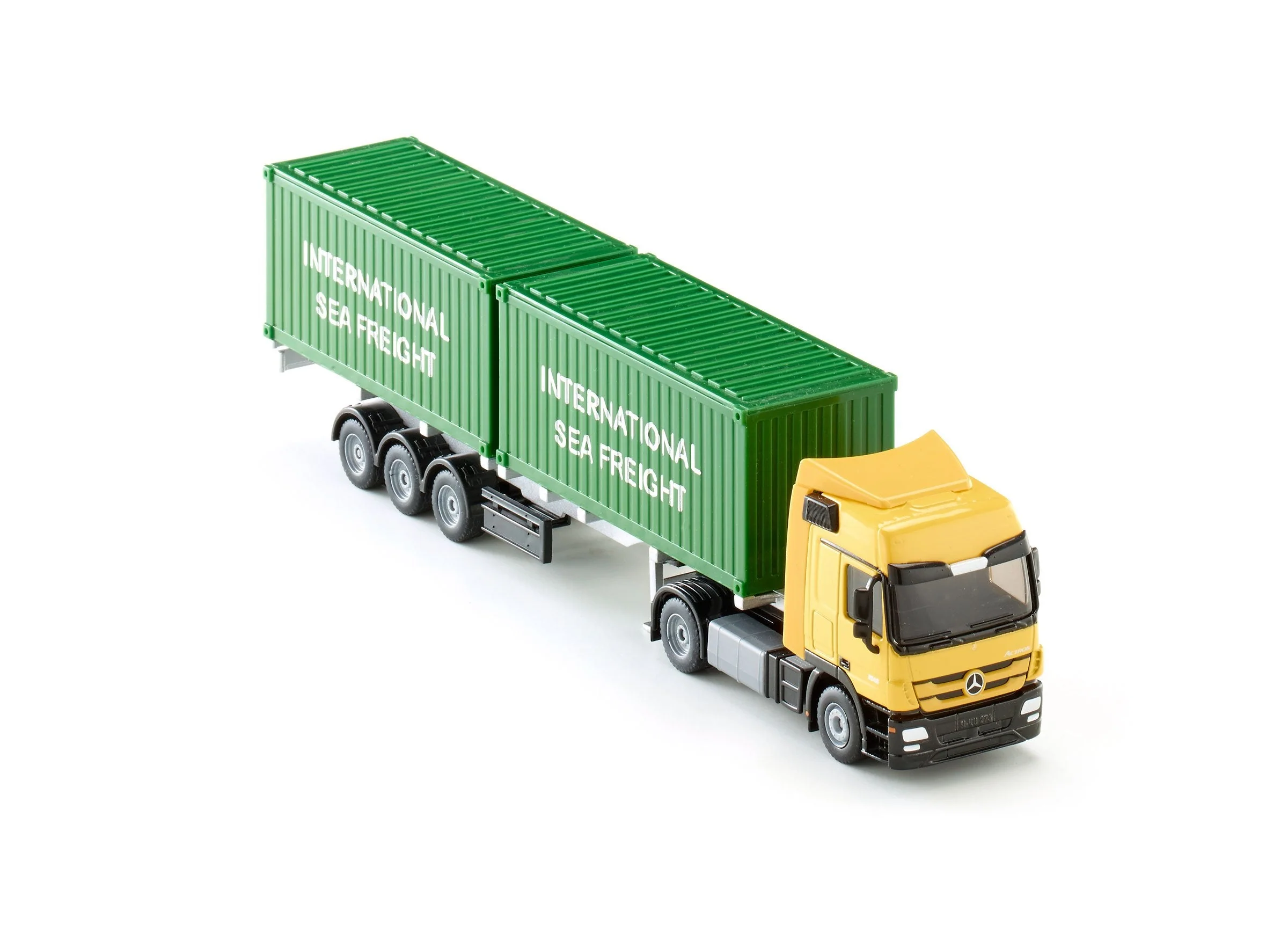Siku 1:50 Mercedes Actros with 2 Containers - Image 28
