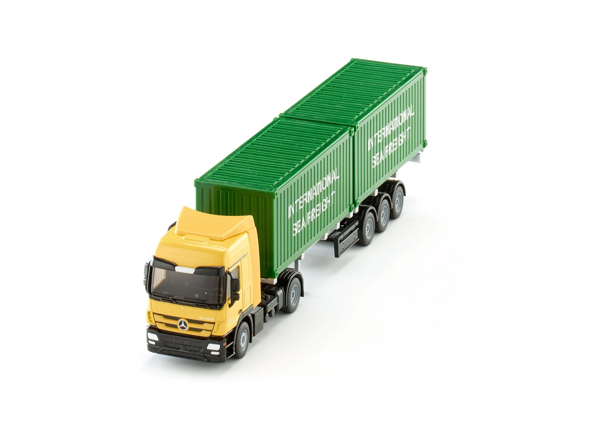 Siku 1:50 Mercedes Actros with 2 Containers - Image 33