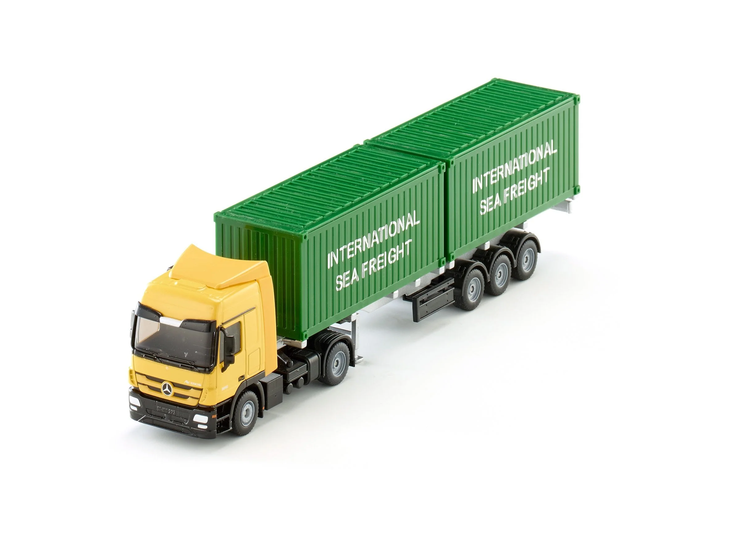 Siku 1:50 Mercedes Actros with 2 Containers - Image 34