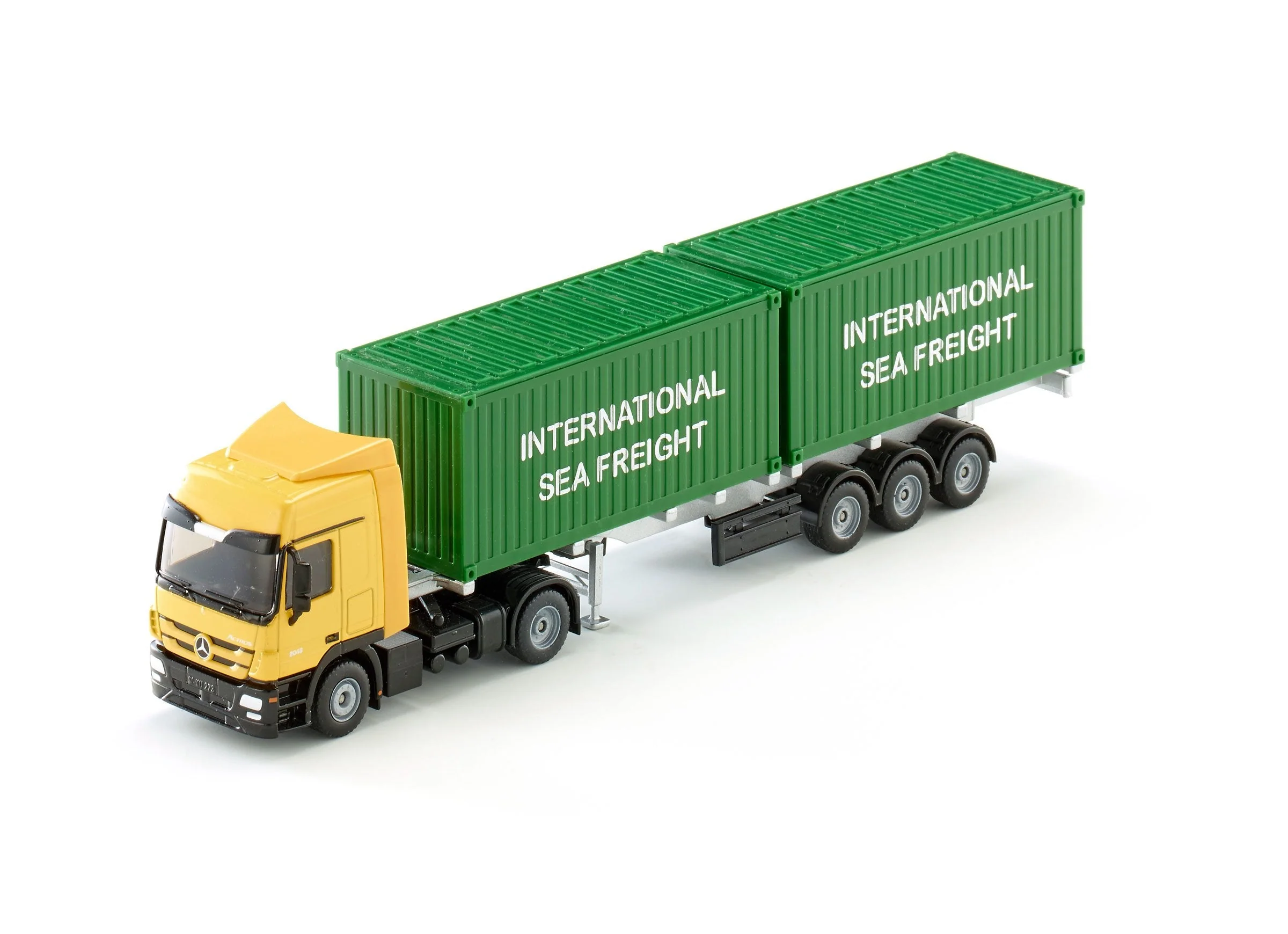 Siku 1:50 Mercedes Actros with 2 Containers - Image 35