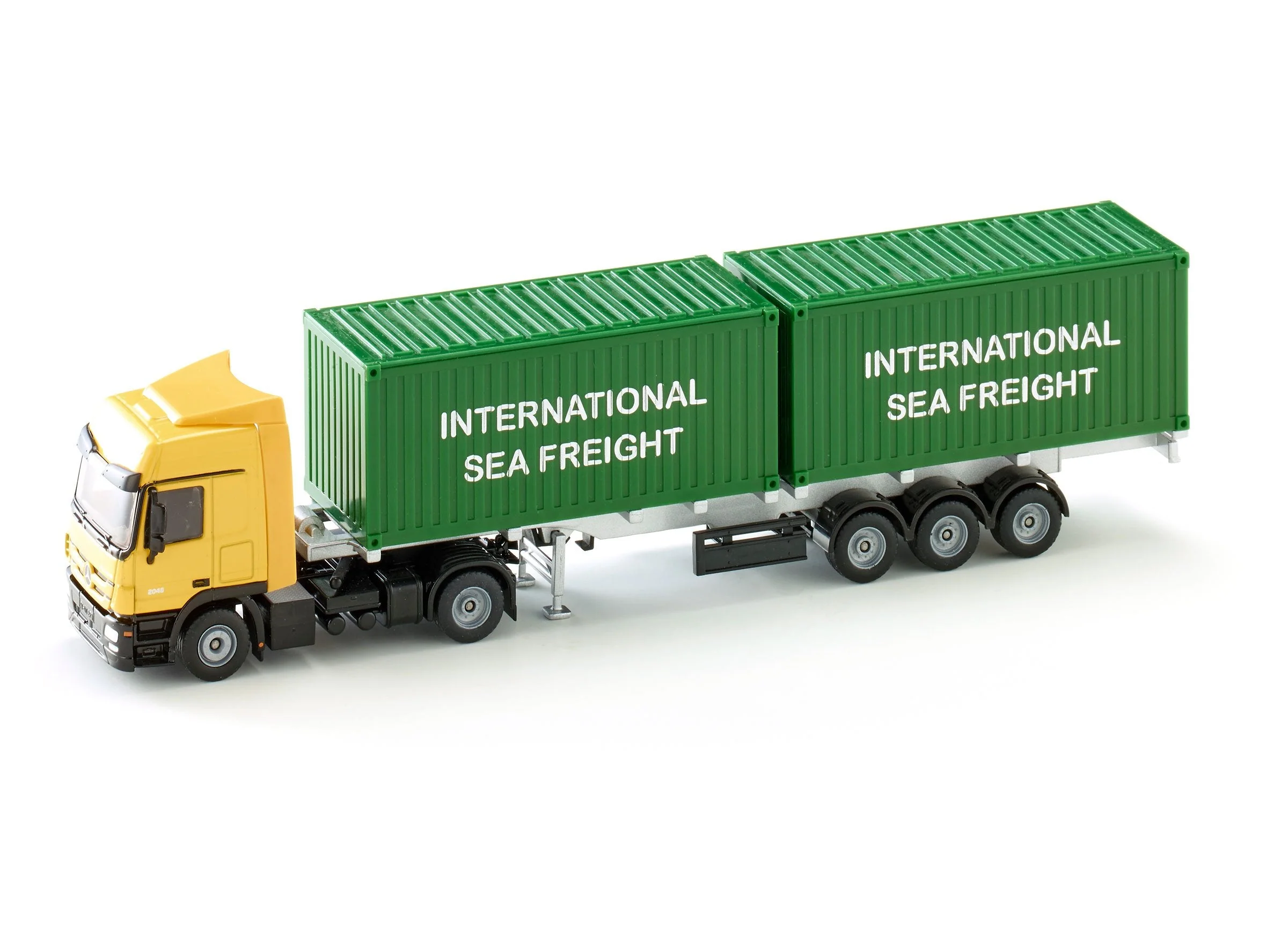 Siku 1:50 Mercedes Actros with 2 Containers - Image 37