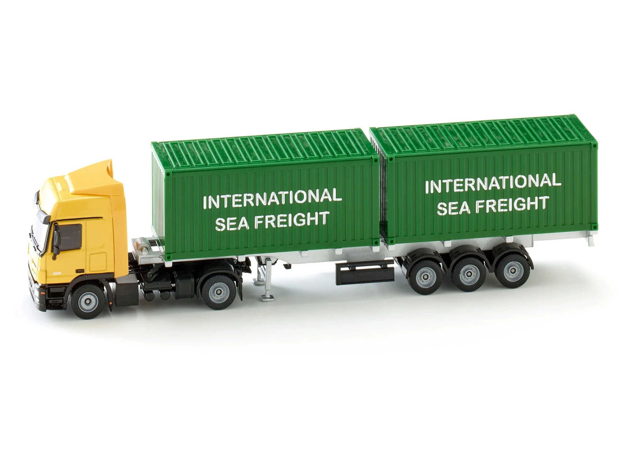 Siku 1:50 Mercedes Actros with 2 Containers - Image 38
