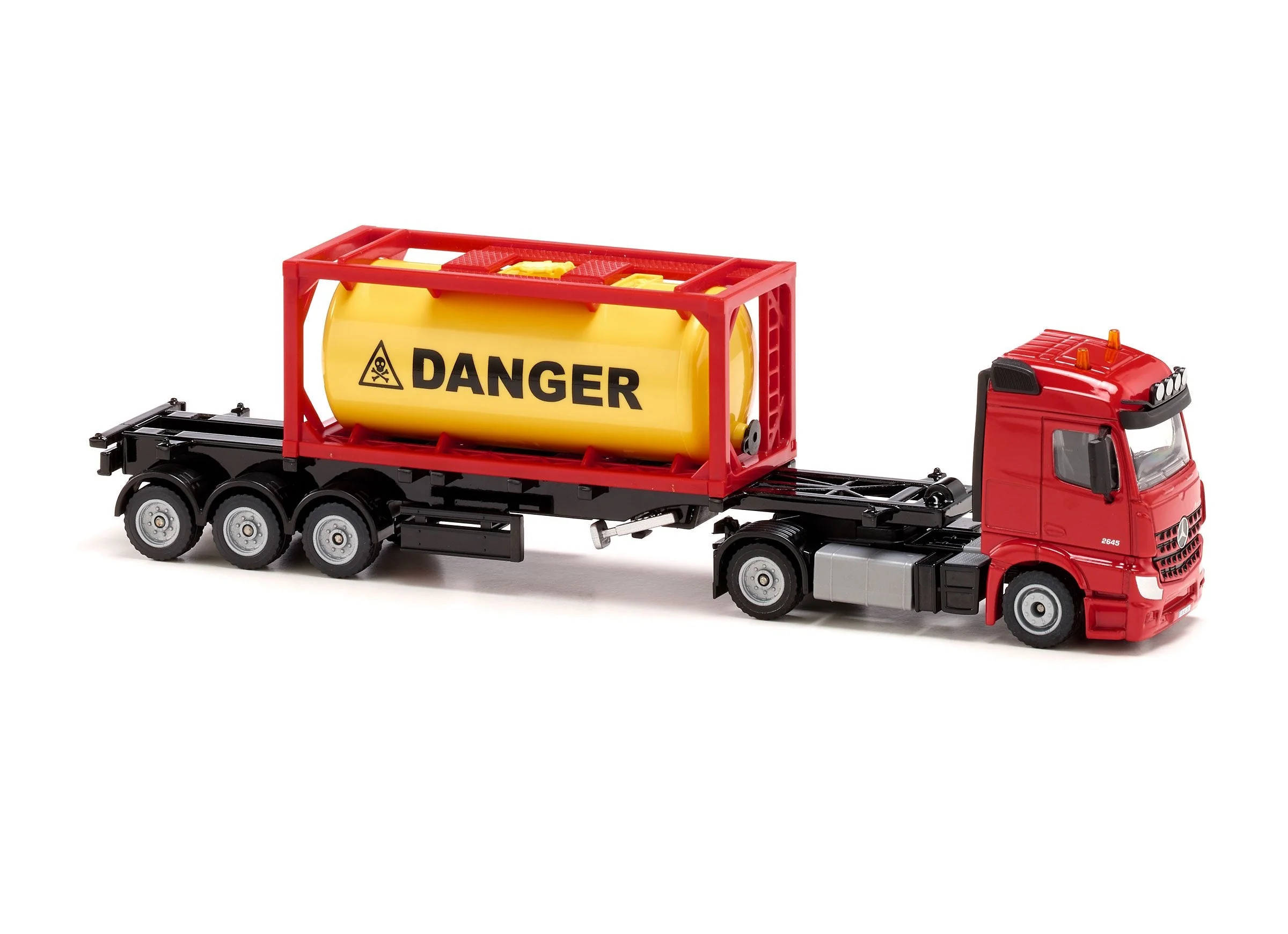 Siku 1:50 Mercedes Actros with Tank Container - Image 26