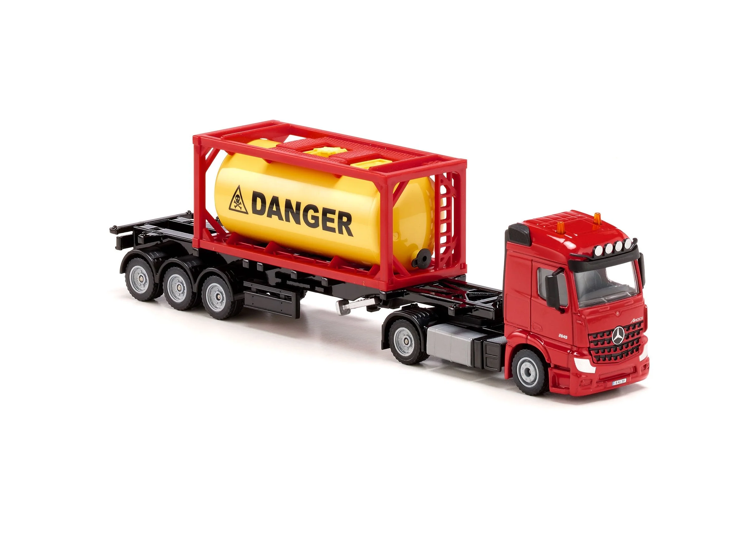 Siku 1:50 Mercedes Actros with Tank Container - Image 28