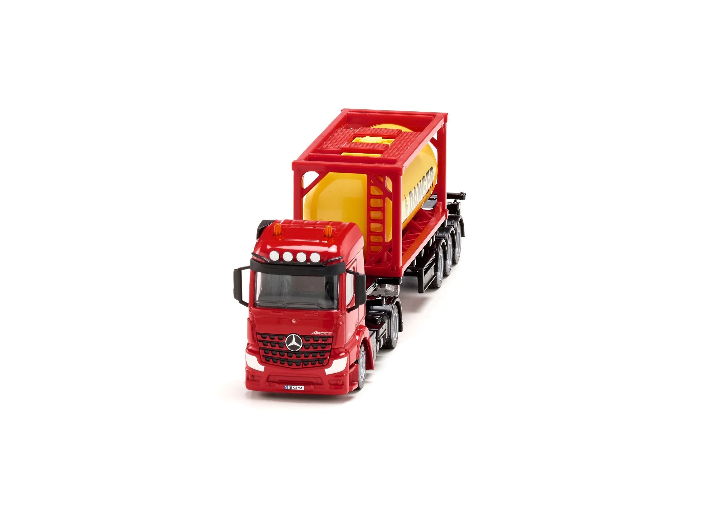 Siku 1:50 Mercedes Actros with Tank Container - Image 33
