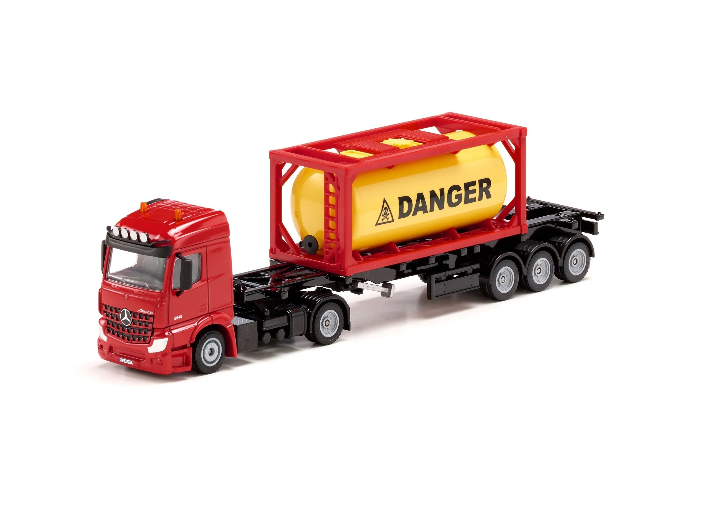 Siku 1:50 Mercedes Actros with Tank Container - Image 36