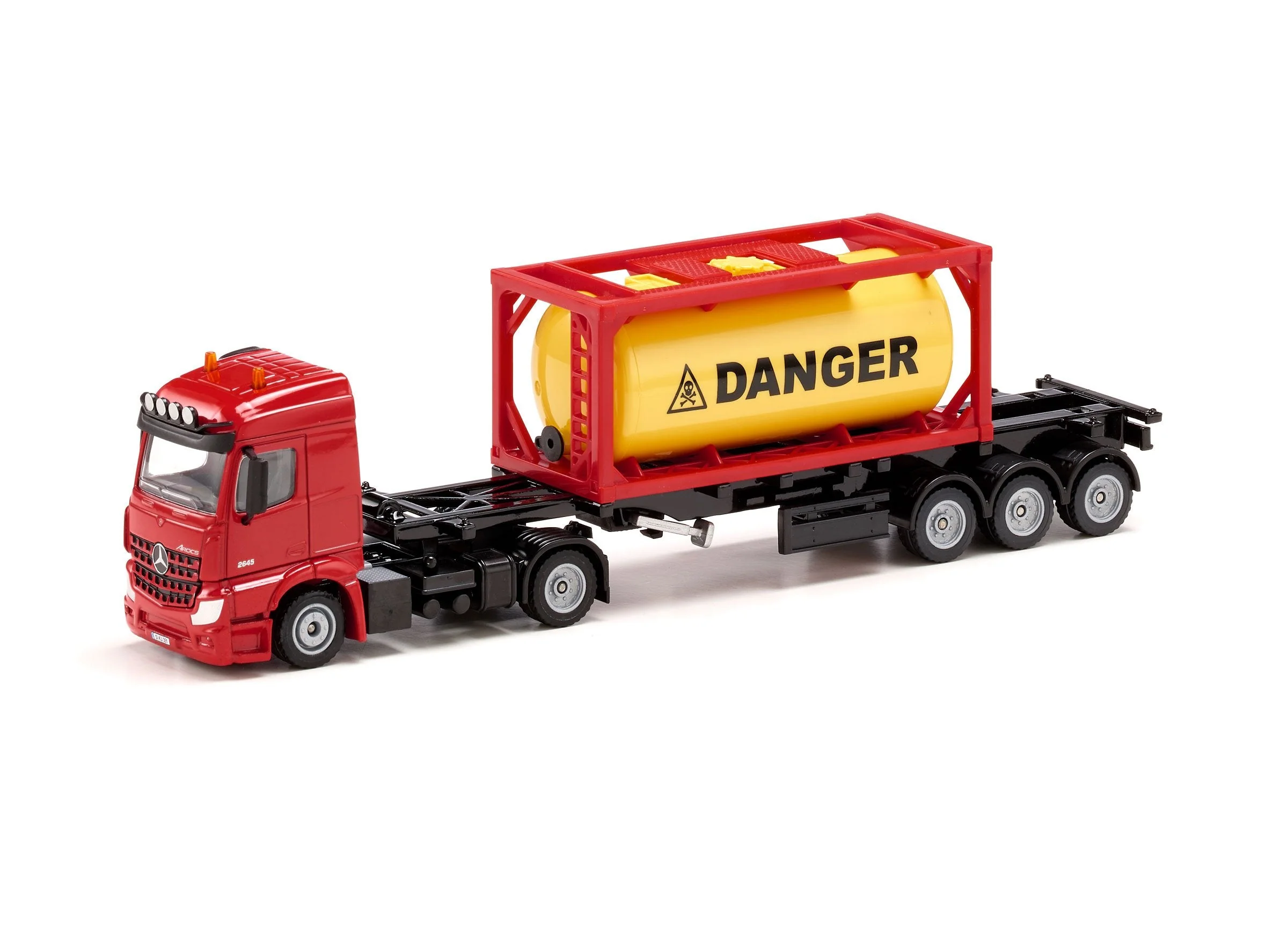 Siku 1:50 Mercedes Actros with Tank Container - Image 37