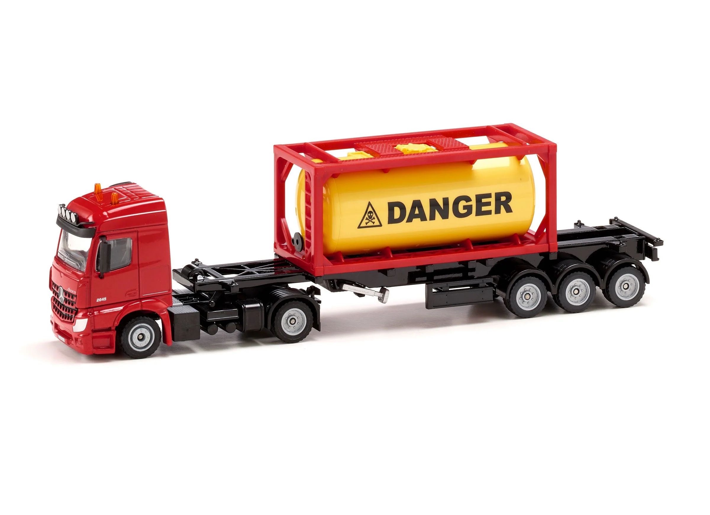 Siku 1:50 Mercedes Actros with Tank Container - Image 38