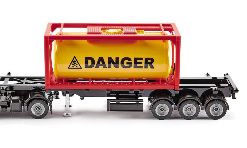 Siku 1:50 Mercedes Actros with Tank Container - Image 4