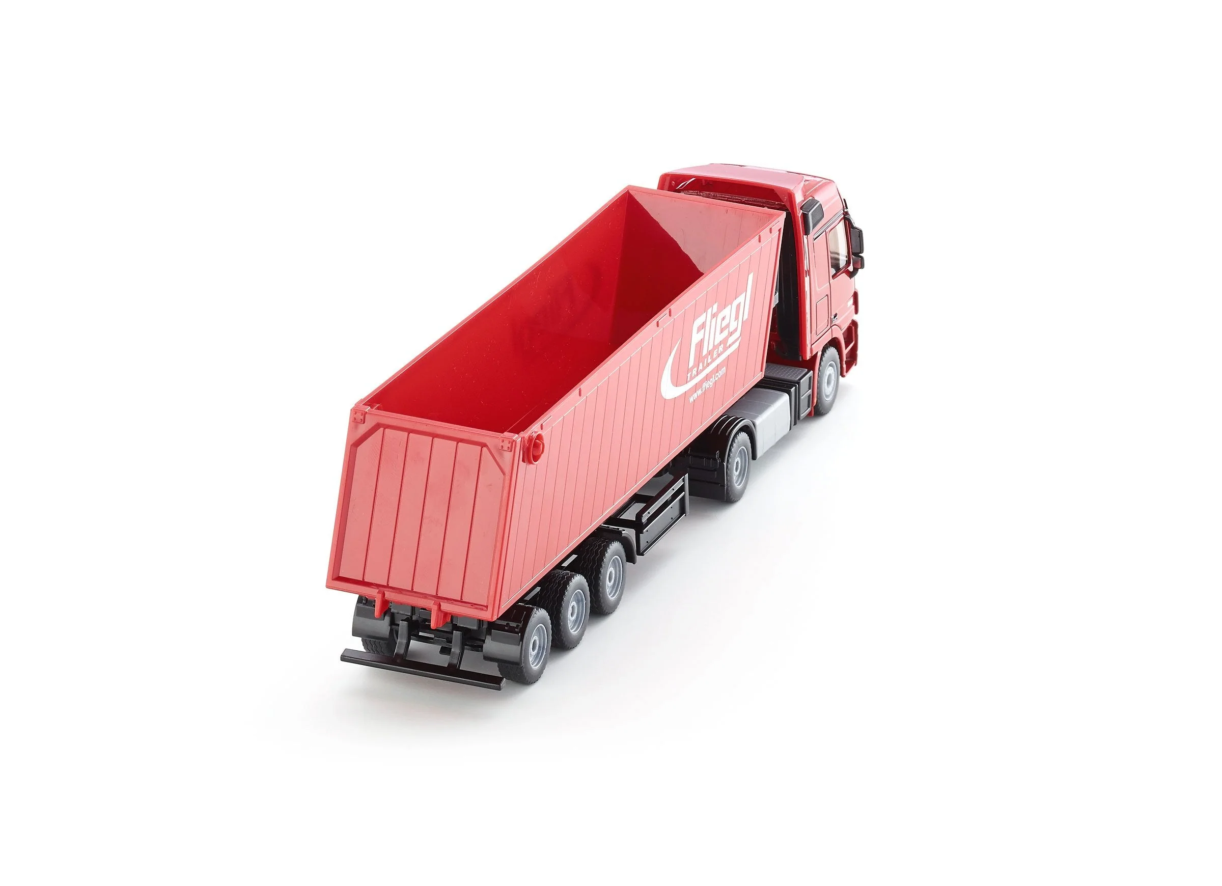 Siku 1:50 Mercedes Actros with Tip Trailer (Red) - Image 13