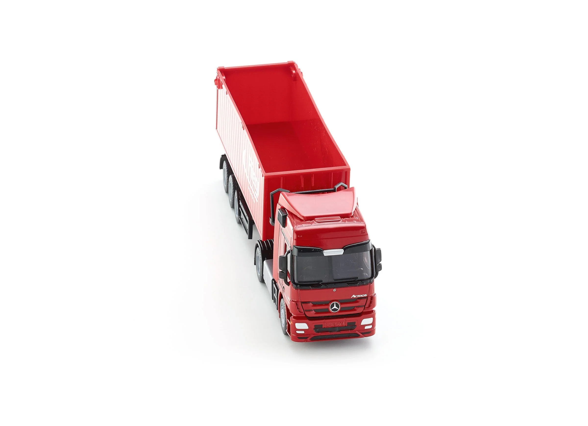 Siku 1:50 Mercedes Actros with Tip Trailer (Red) - Image 26