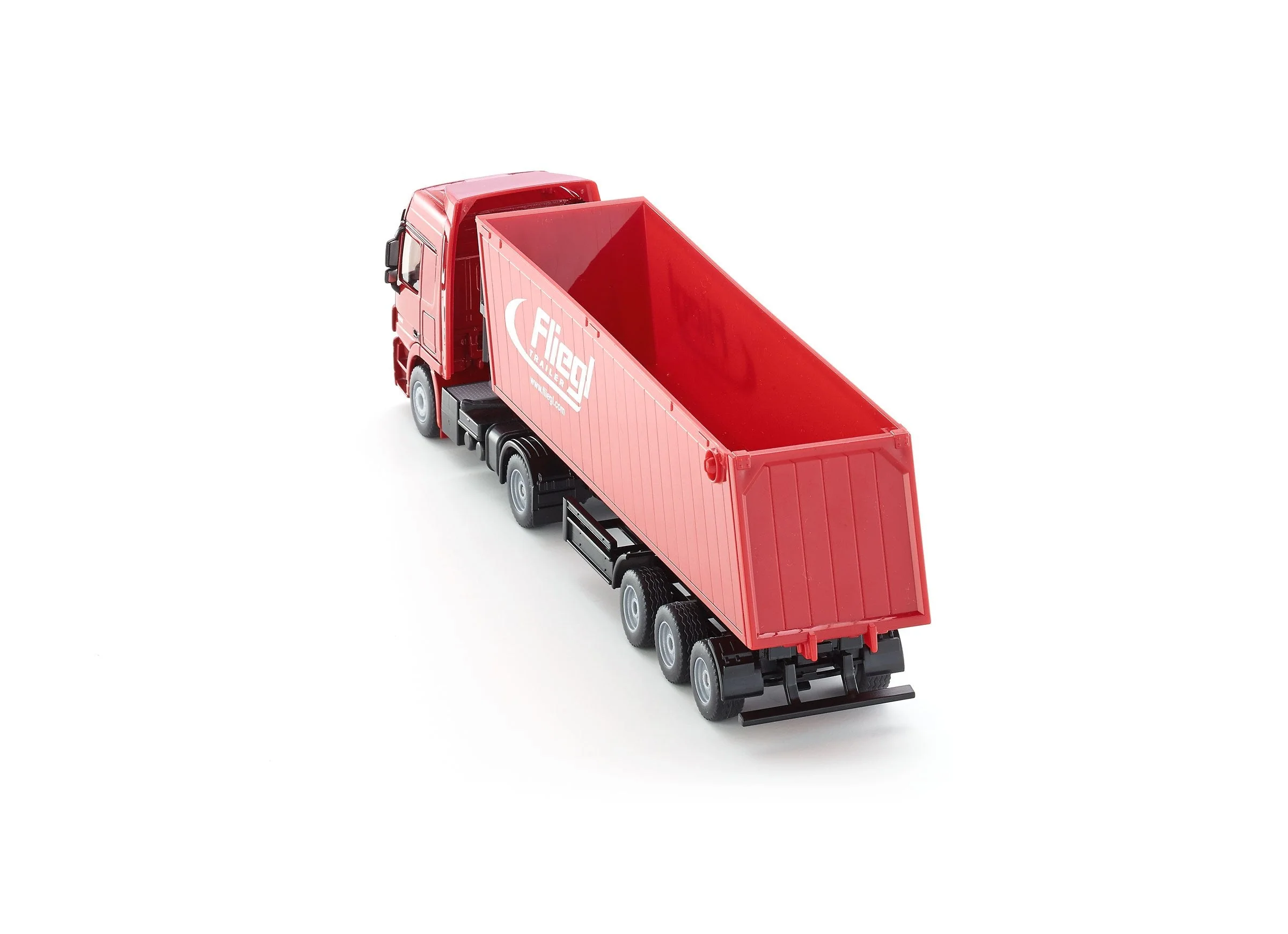 Siku 1:50 Mercedes Actros with Tip Trailer (Red) - Image 9