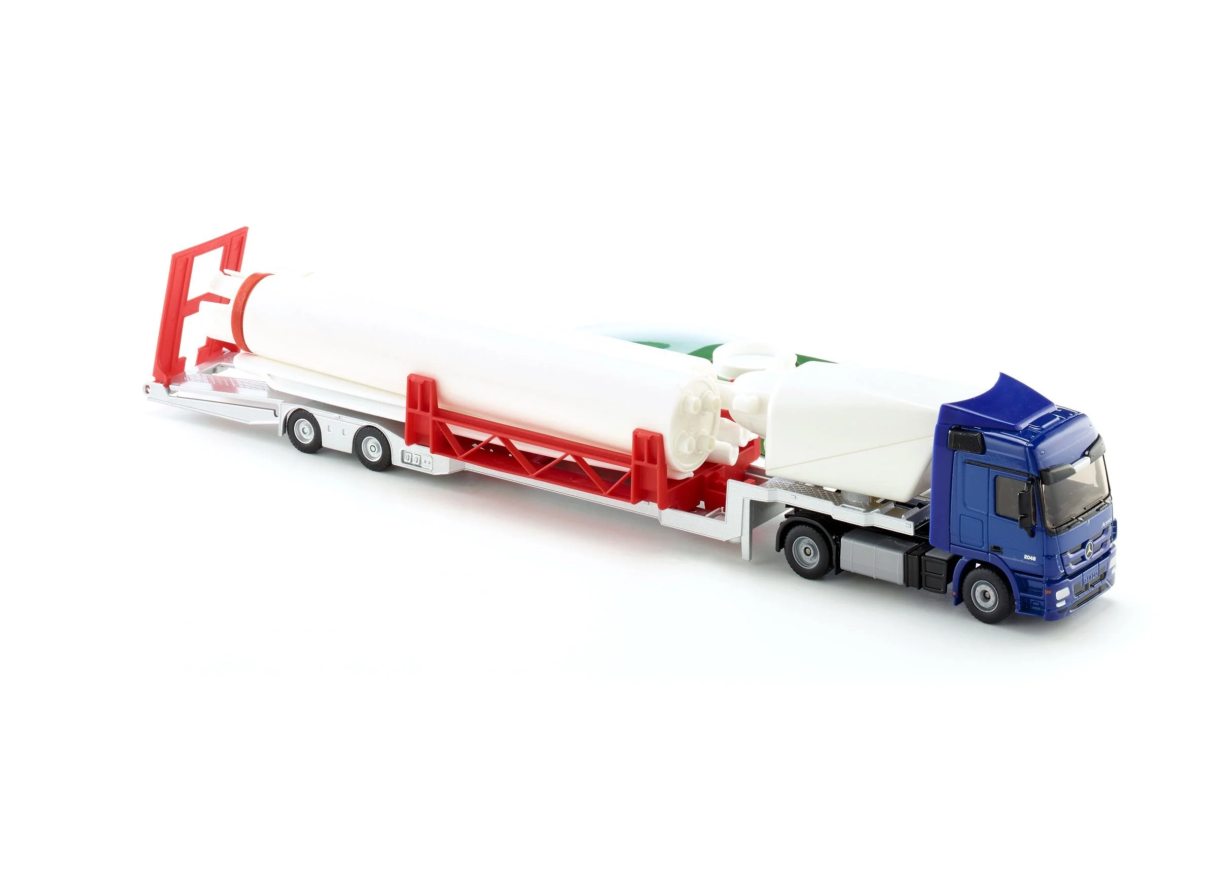 Siku 1:50 Mercedes Actros with Wind Turbine - Image 25