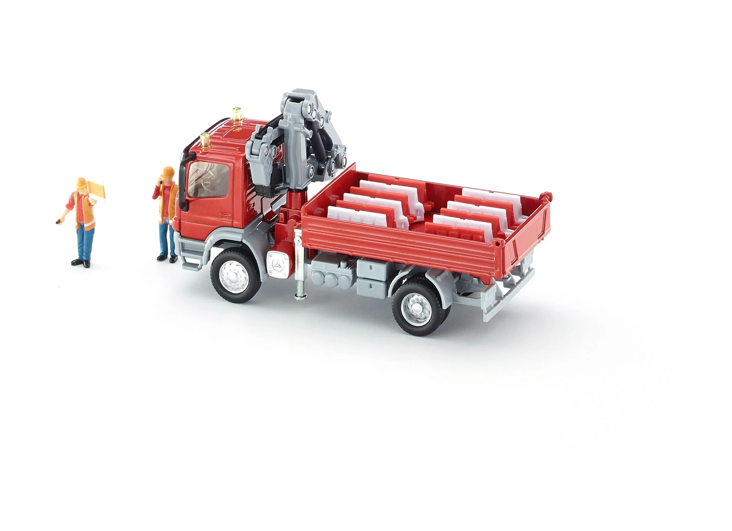 Siku 1:50 Mercedes Atego Truck with Crane - Image 10