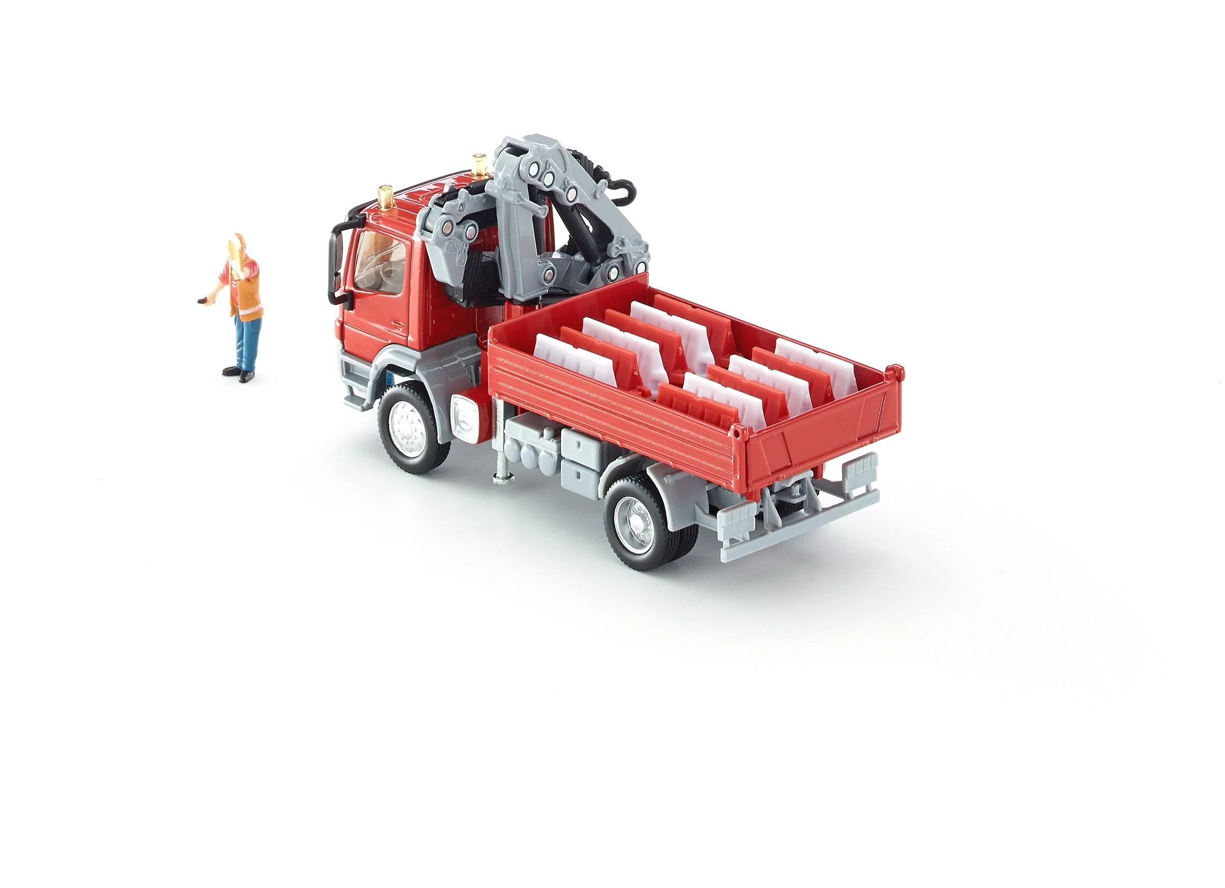 Siku 1:50 Mercedes Atego Truck with Crane - Image 12