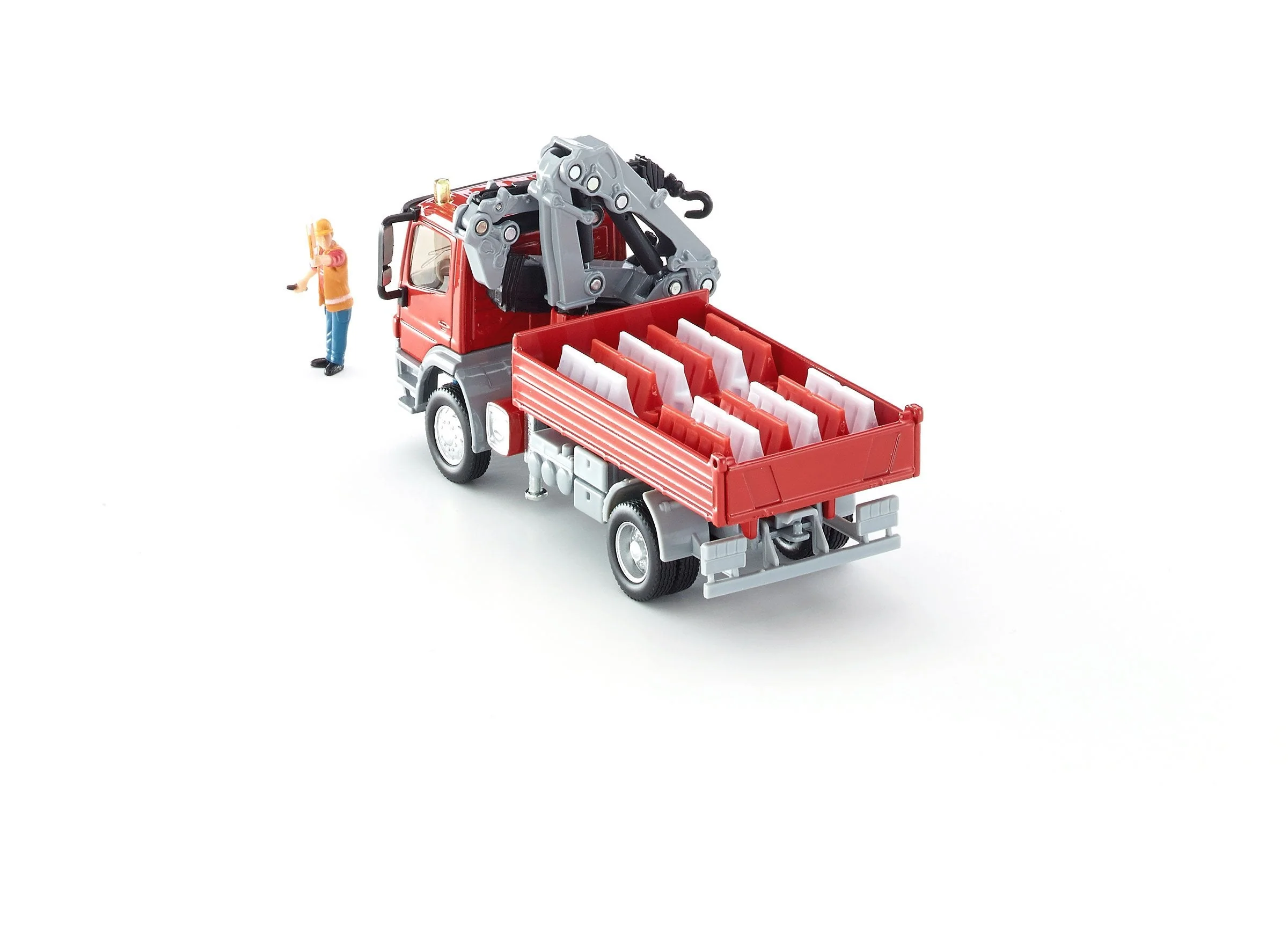 Siku 1:50 Mercedes Atego Truck with Crane - Image 13
