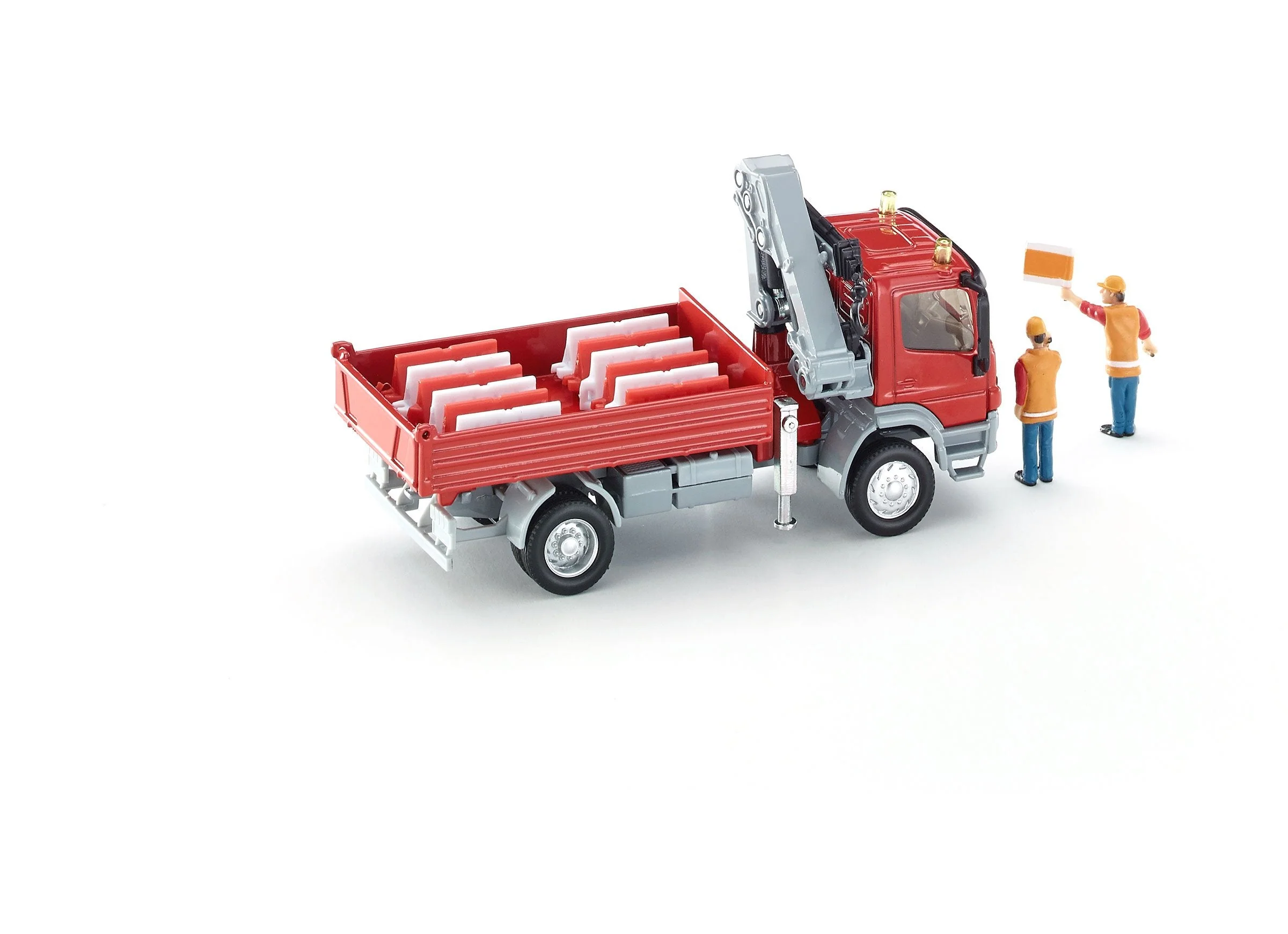 Siku 1:50 Mercedes Atego Truck with Crane - Image 22