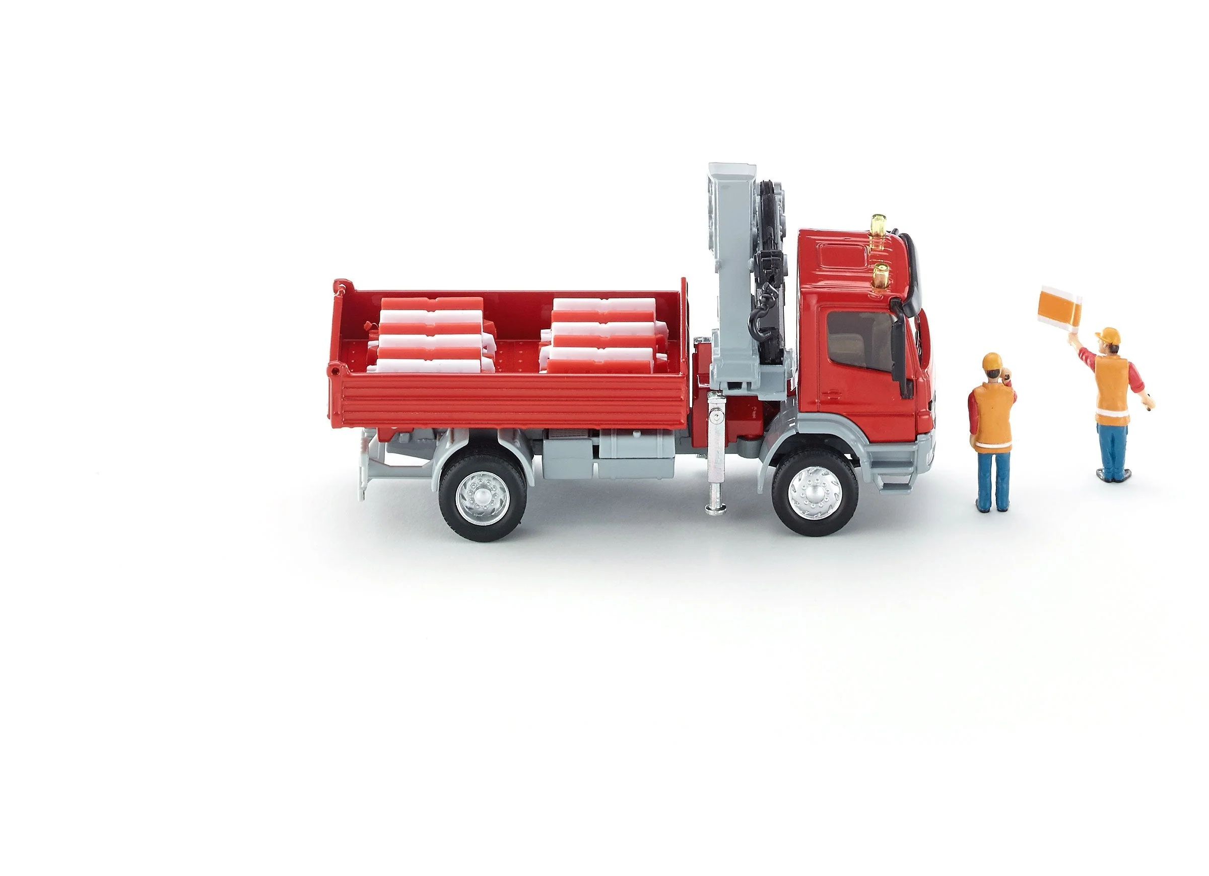 Siku 1:50 Mercedes Atego Truck with Crane - Image 24