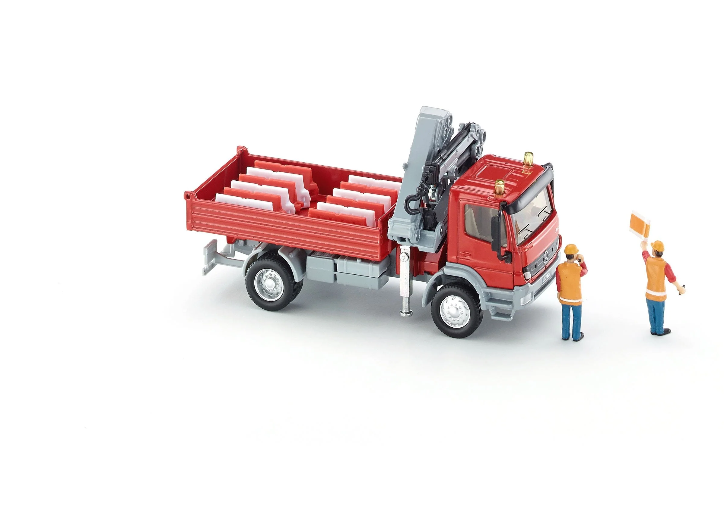 Siku 1:50 Mercedes Atego Truck with Crane - Image 26
