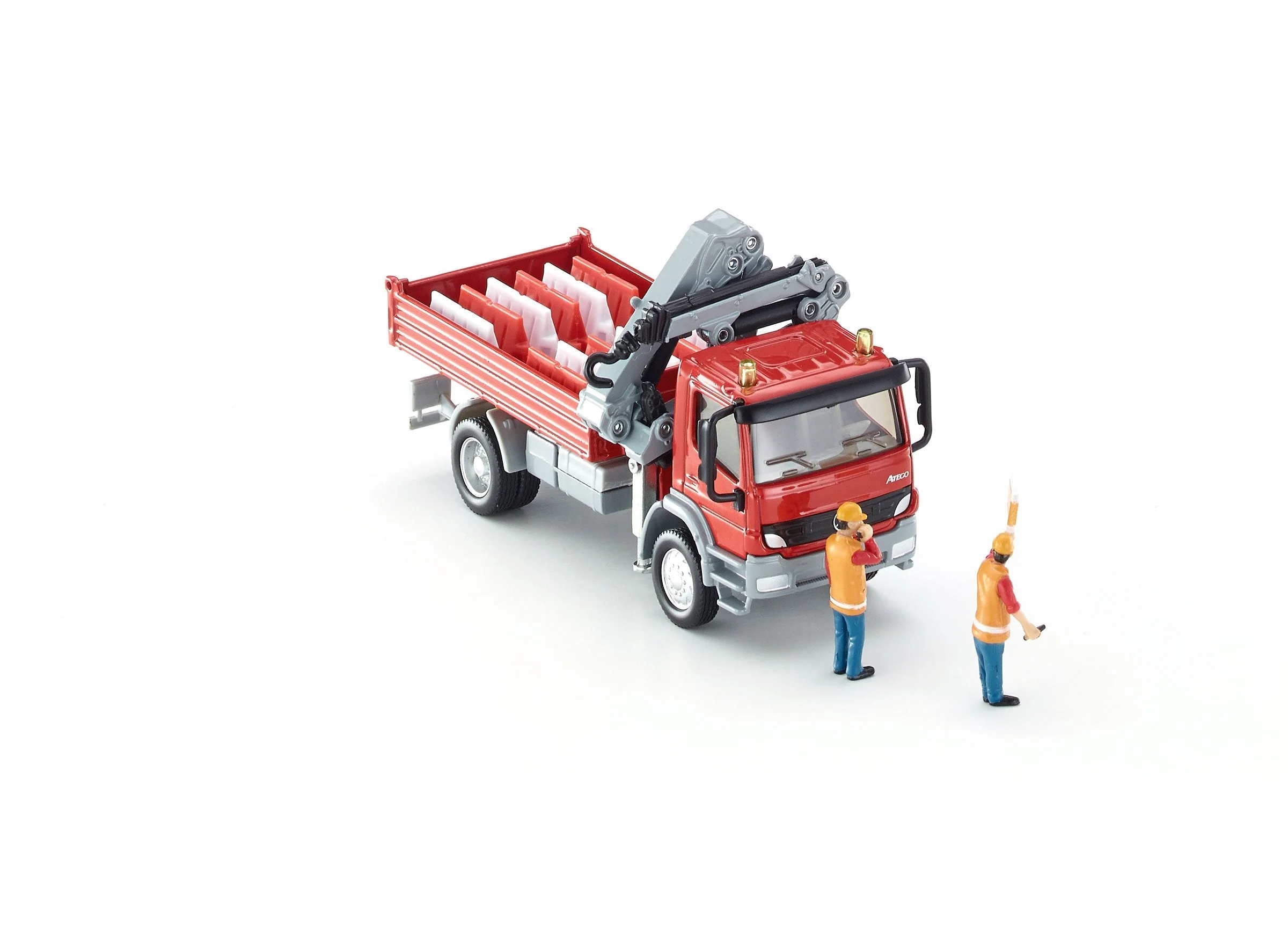 Siku 1:50 Mercedes Atego Truck with Crane - Image 29