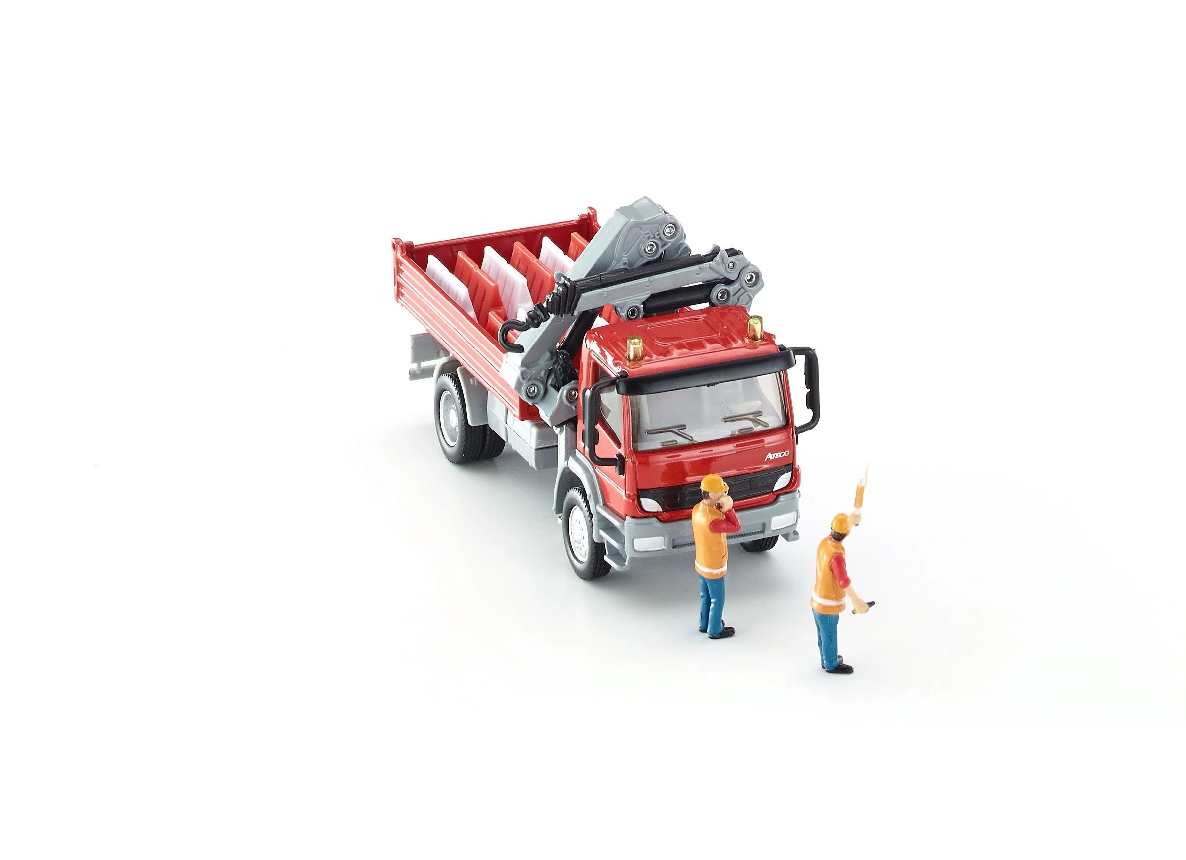 Siku 1:50 Mercedes Atego Truck with Crane - Image 30