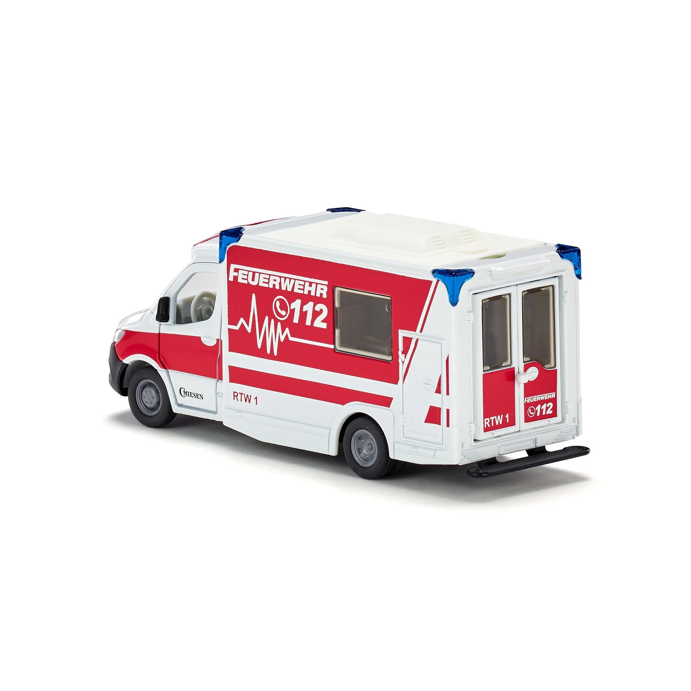 Siku 1:50 Mercedes-Benz Sprinter Miesen Type C Ambulance - Image 12