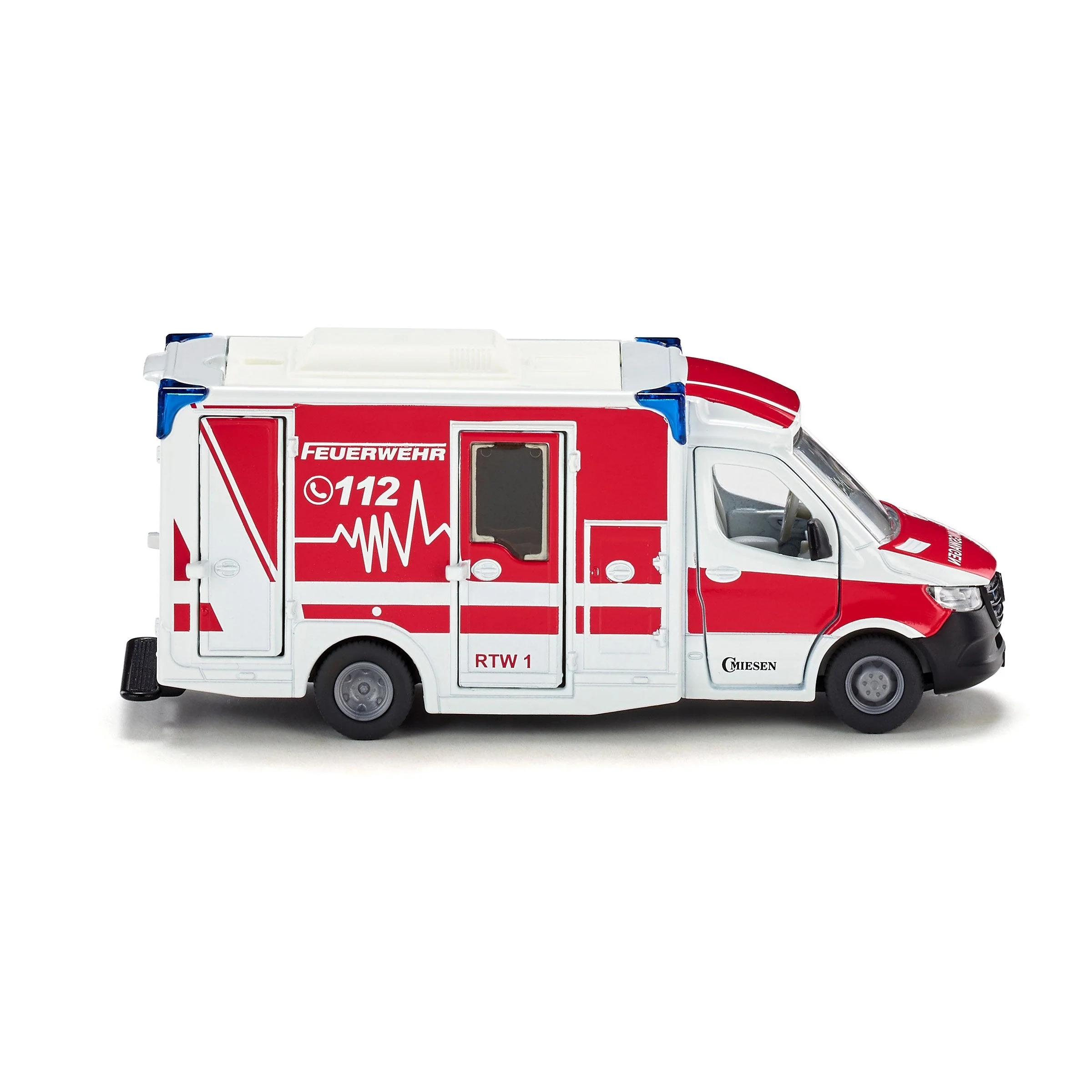 Siku 1:50 Mercedes-Benz Sprinter Miesen Type C Ambulance - Image 24
