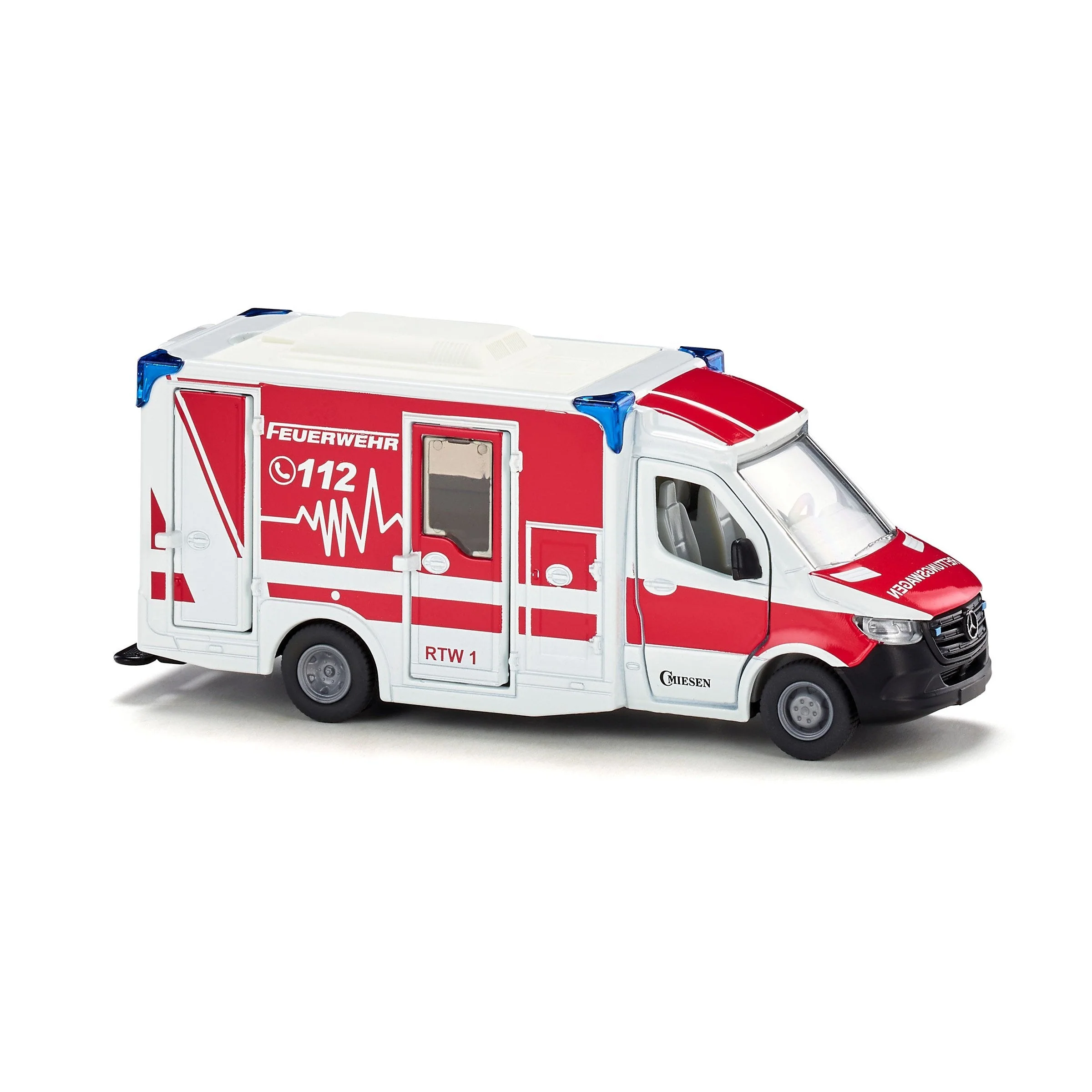 Siku 1:50 Mercedes-Benz Sprinter Miesen Type C Ambulance - Image 26
