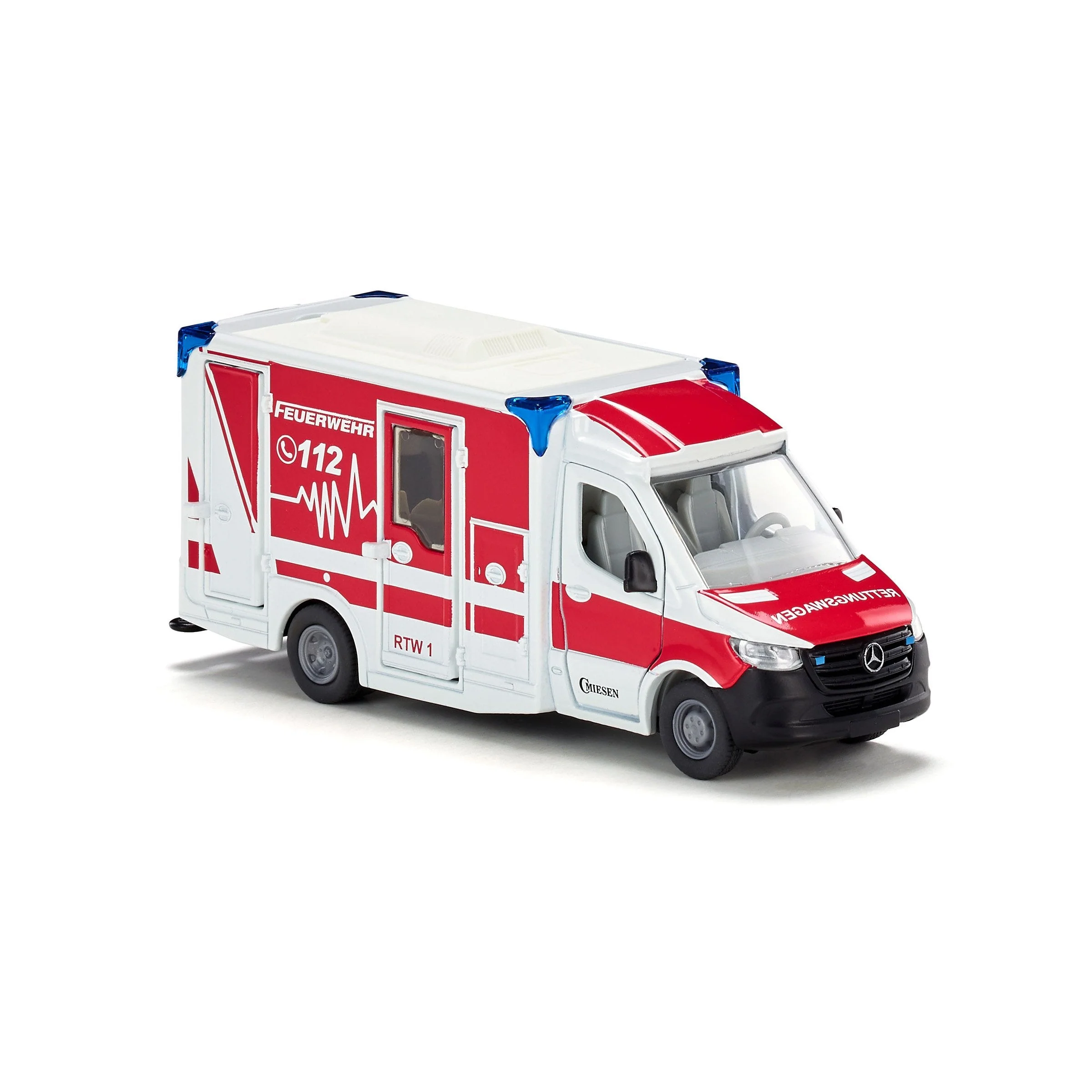 Siku 1:50 Mercedes-Benz Sprinter Miesen Type C Ambulance - Image 28