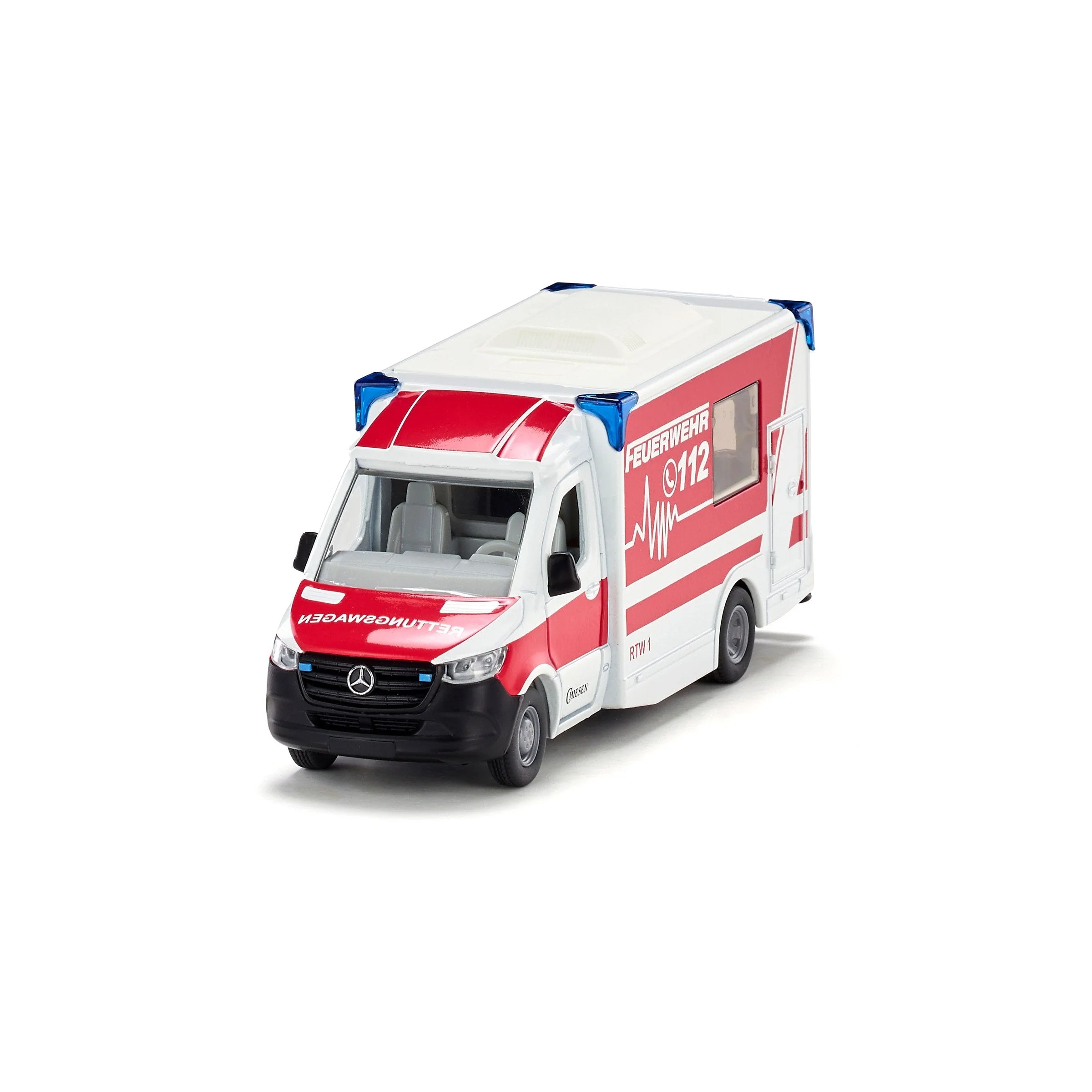 Siku 1:50 Mercedes-Benz Sprinter Miesen Type C Ambulance - Image 34