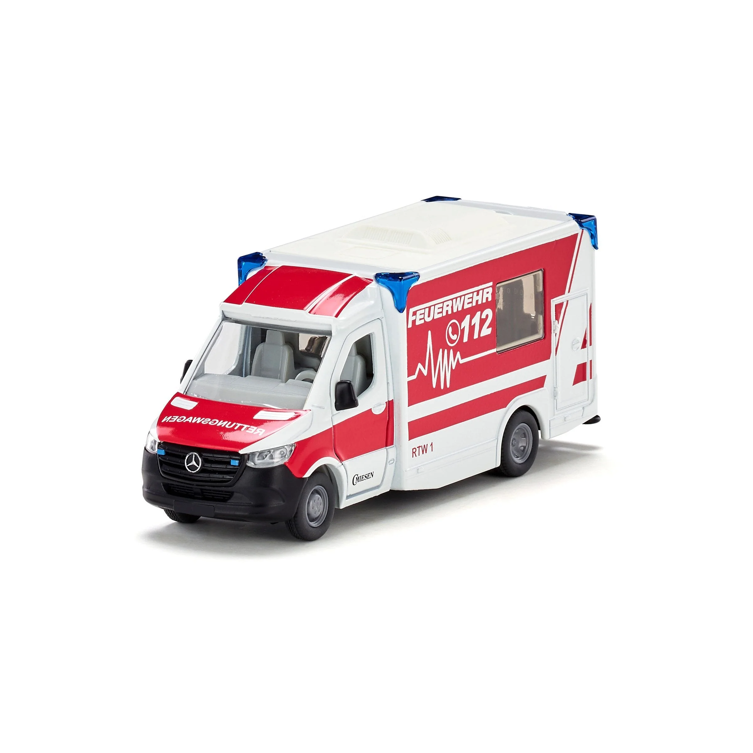 Siku 1:50 Mercedes-Benz Sprinter Miesen Type C Ambulance - Image 35