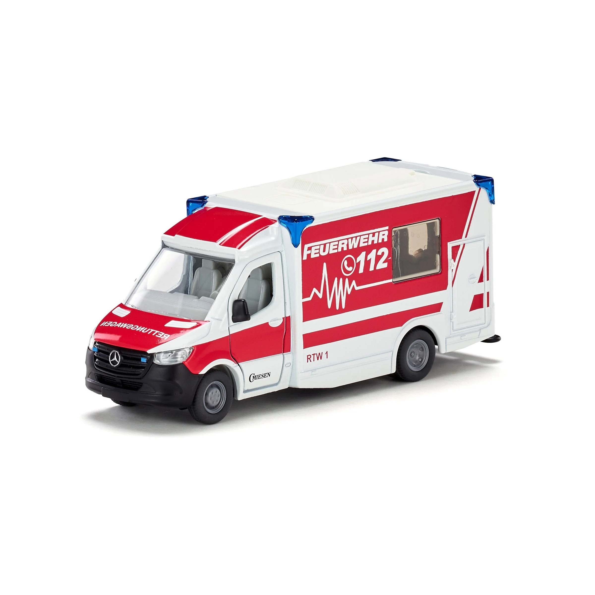 Siku 1:50 Mercedes-Benz Sprinter Miesen Type C Ambulance - Image 36
