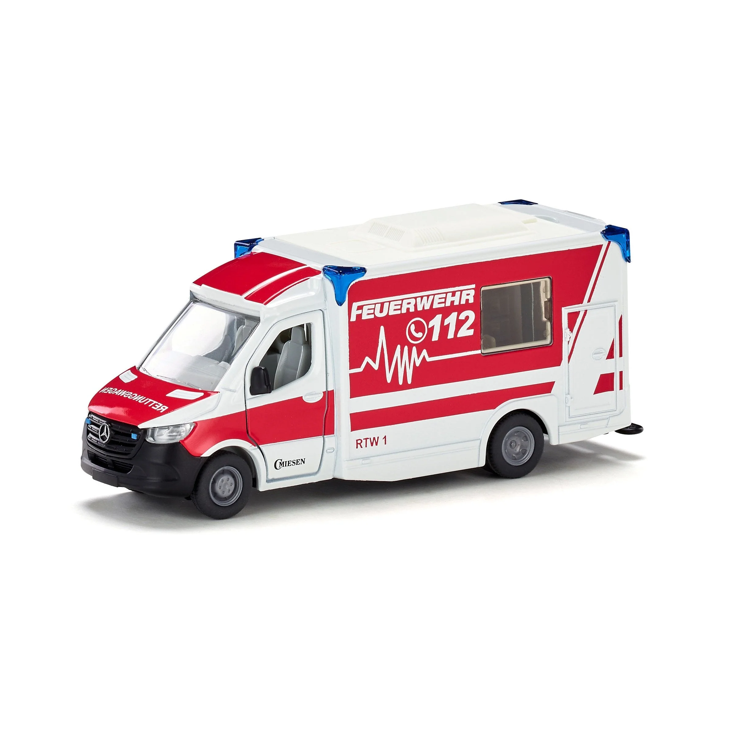 Siku 1:50 Mercedes-Benz Sprinter Miesen Type C Ambulance - Image 37