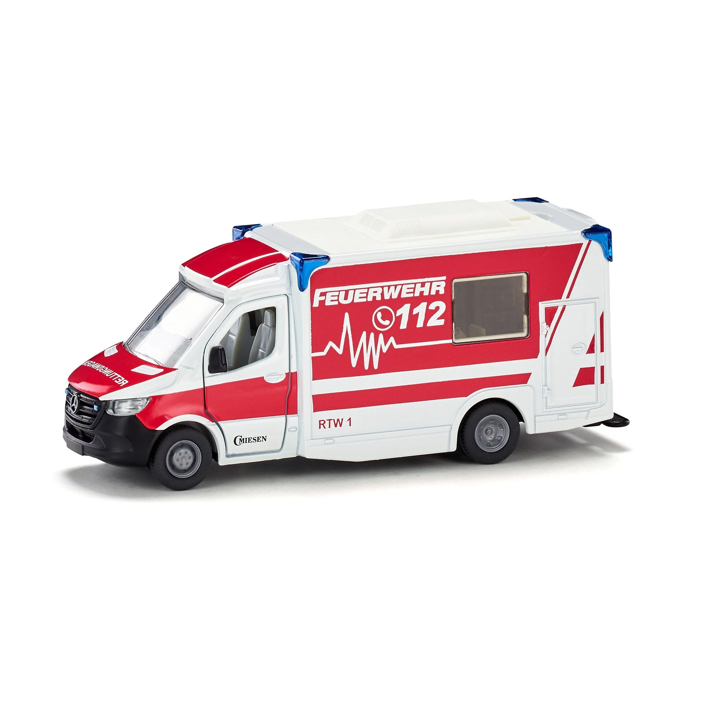 Siku 1:50 Mercedes-Benz Sprinter Miesen Type C Ambulance - Image 38