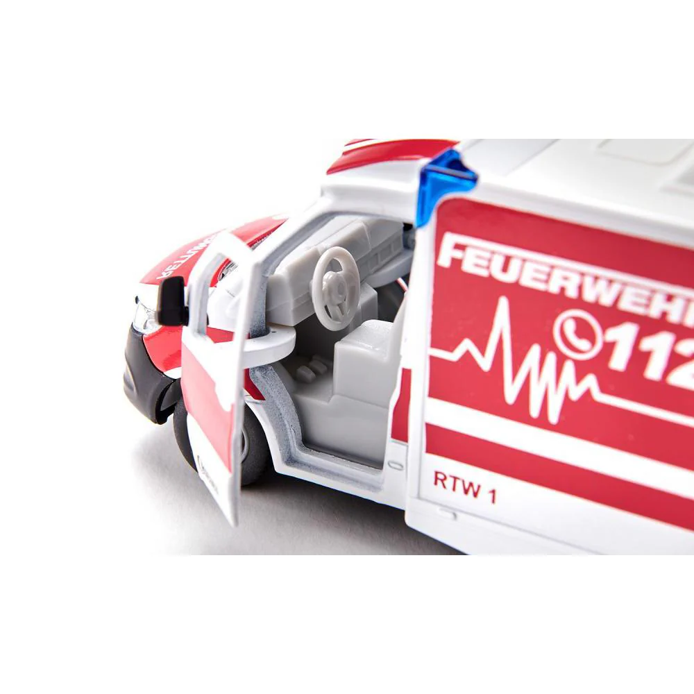 Siku 1:50 Mercedes-Benz Sprinter Miesen Type C Ambulance - Image 5