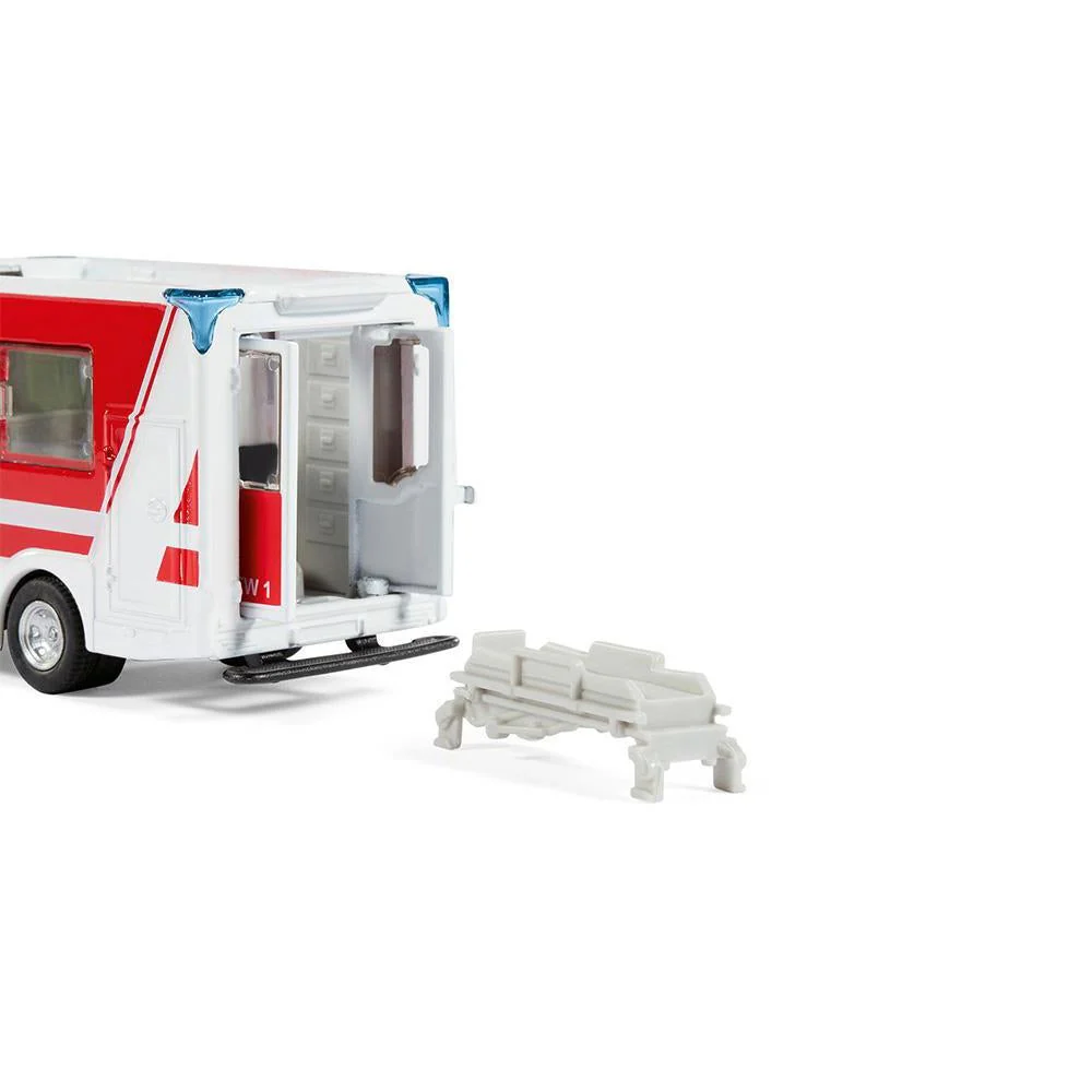 Siku 1:50 Mercedes-Benz Sprinter Miesen Type C Ambulance - Image 6