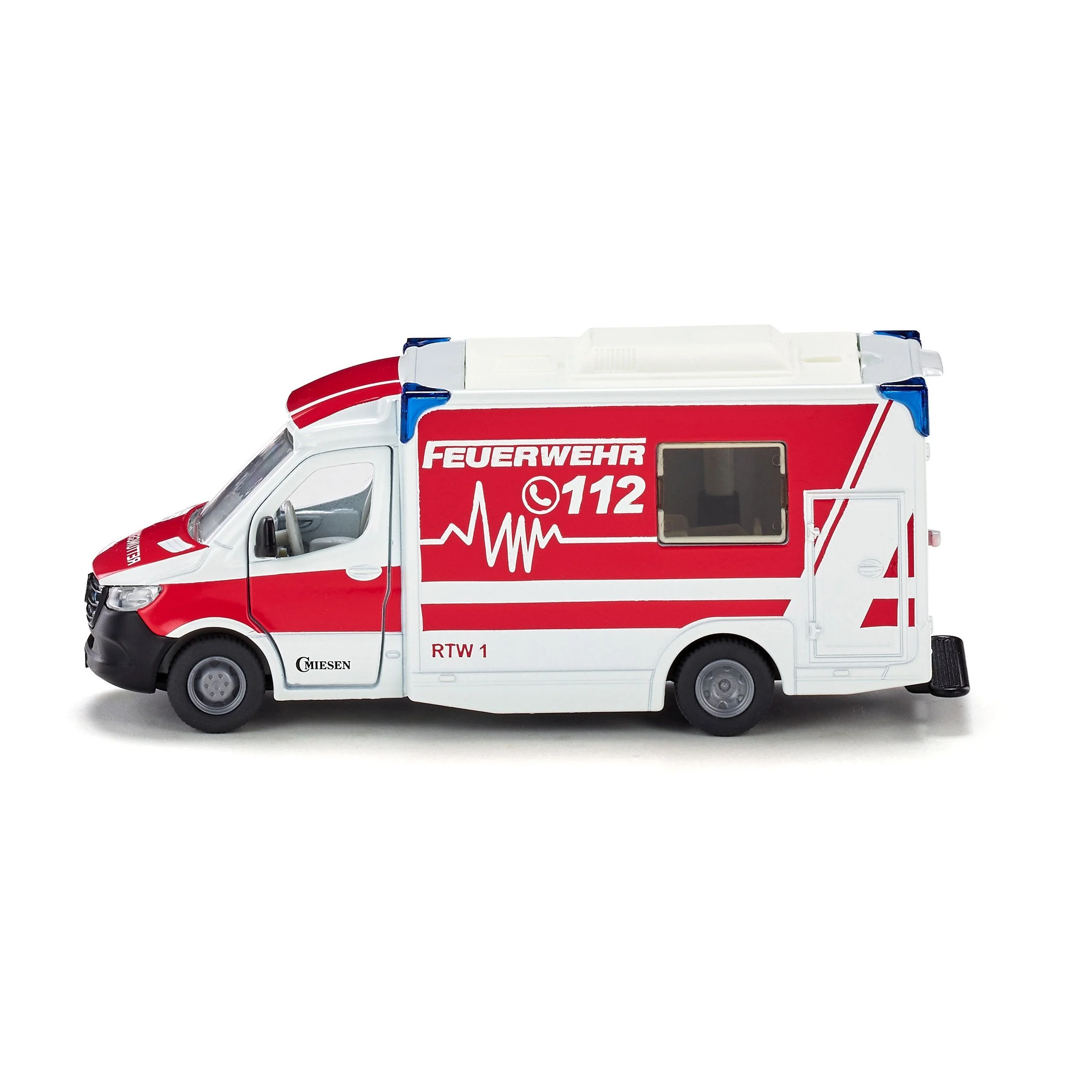 Siku 1:50 Mercedes-Benz Sprinter Miesen Type C Ambulance - Image 8