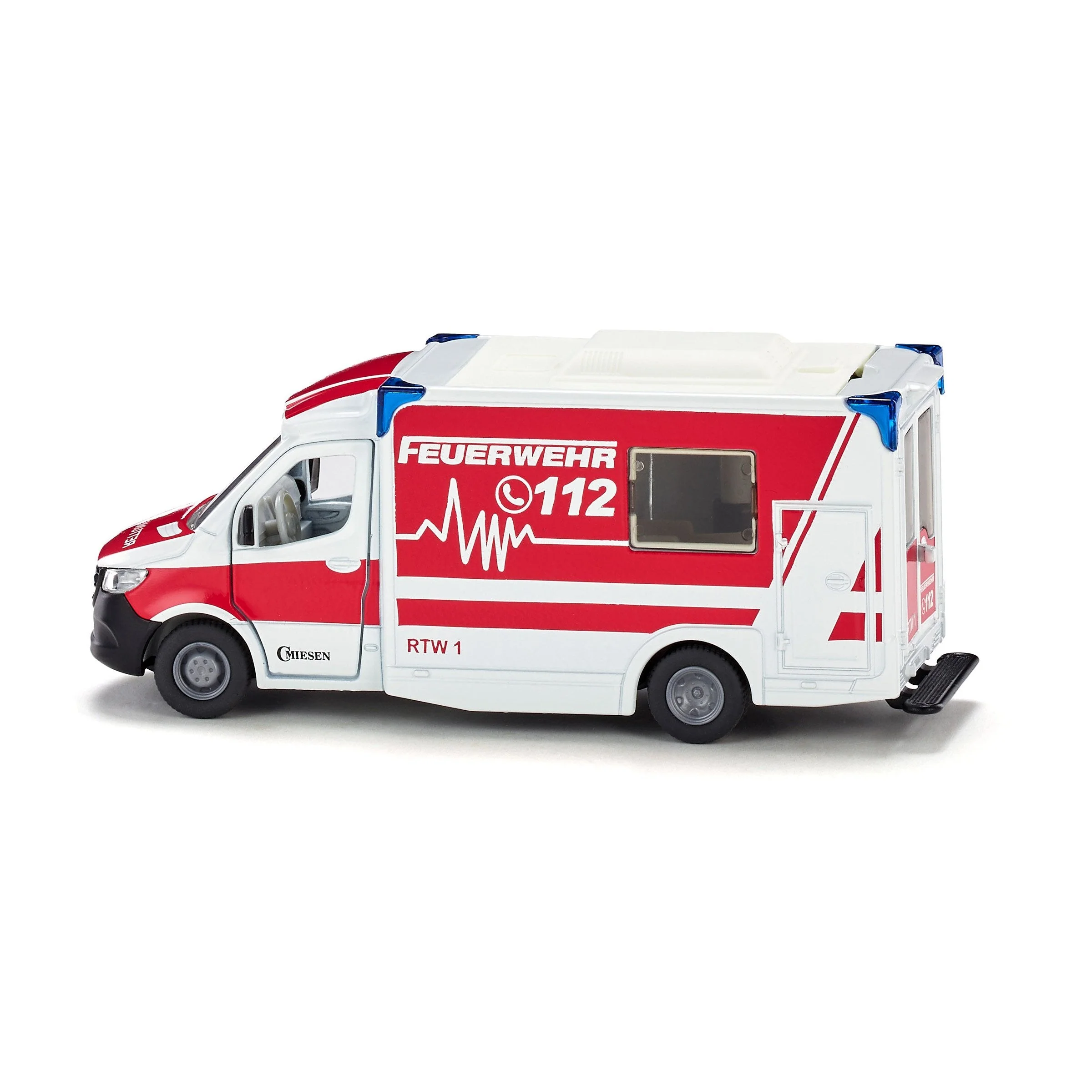 Siku 1:50 Mercedes-Benz Sprinter Miesen Type C Ambulance - Image 9